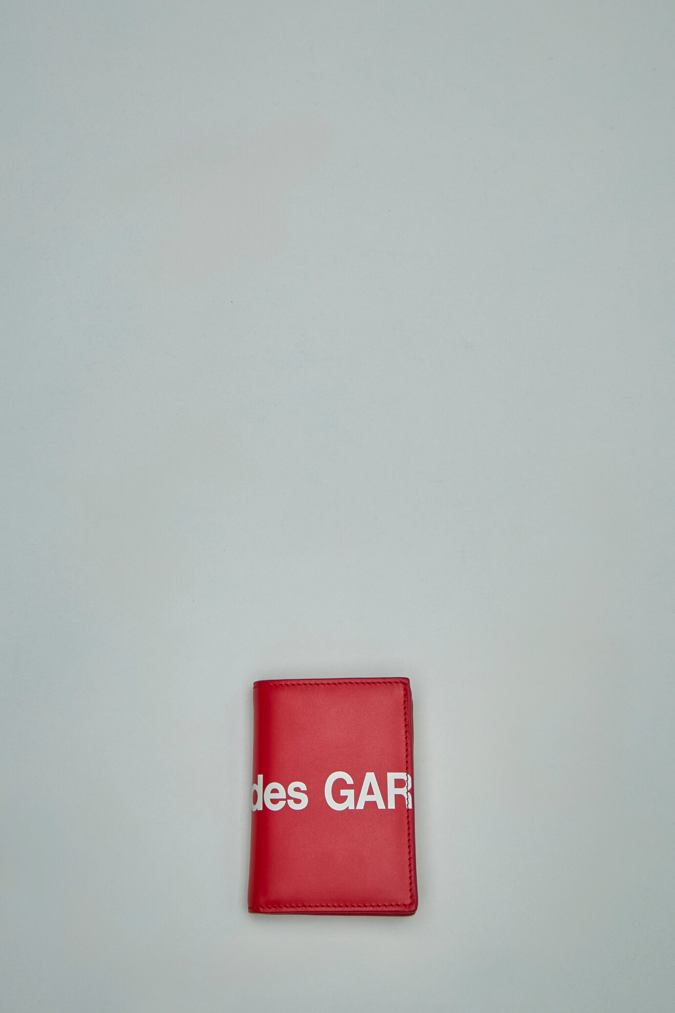 Comme des Garçons wallets Wallet Huge Logo red – LABELS