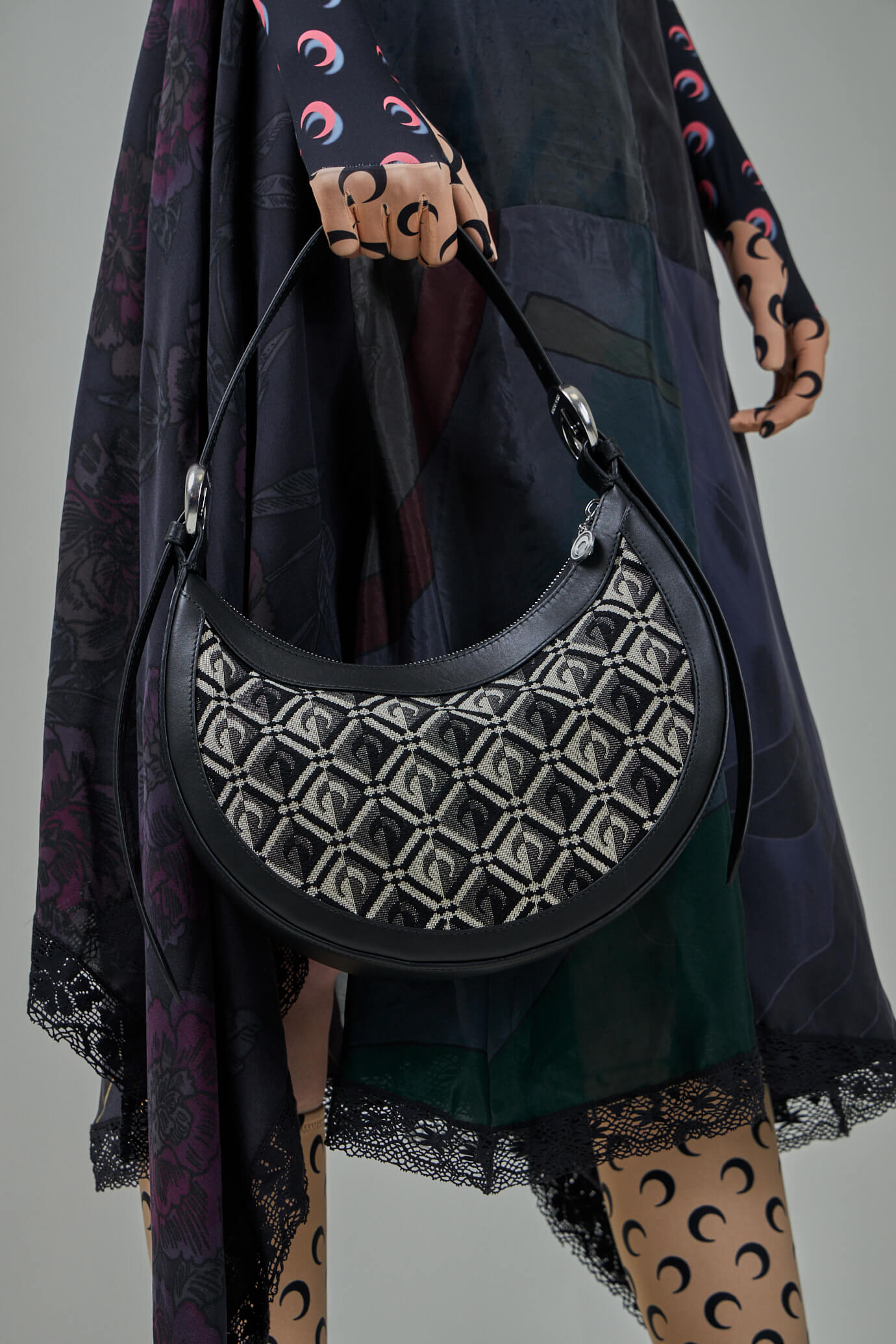 Moon Diamant Regenerated Jacquard Eclips Bag