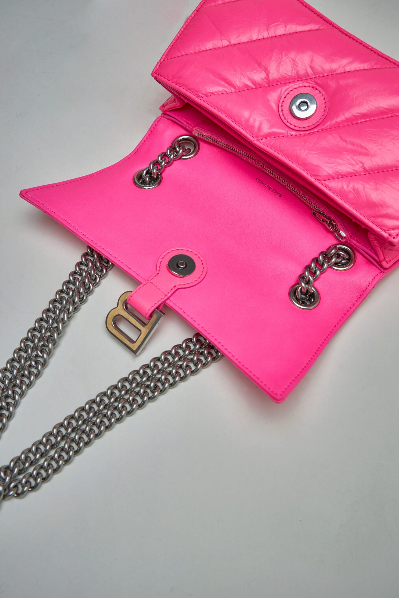 Crush Chain Bag S Quilted