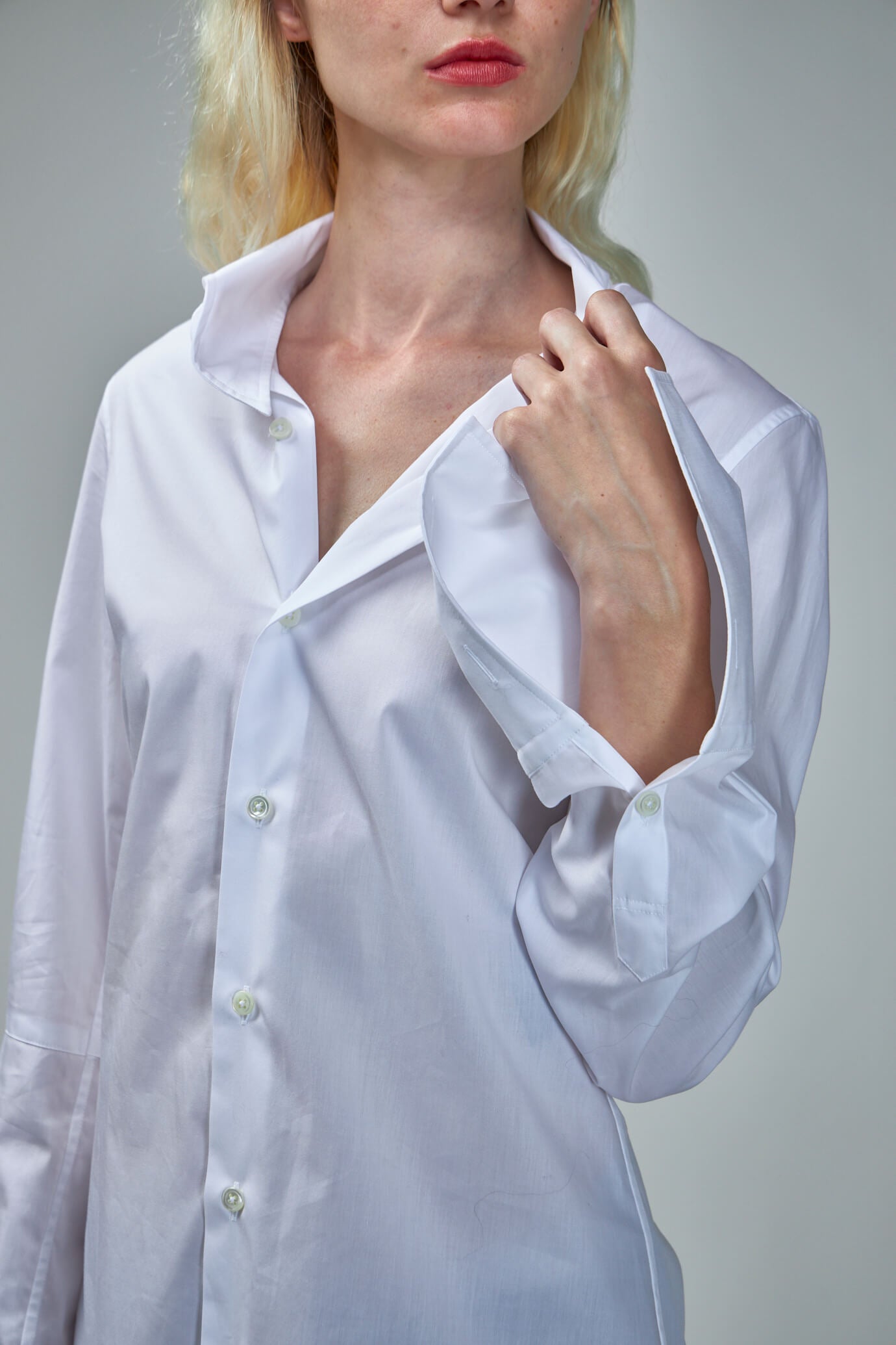 Elsa Standard Shirt Reverse Collar