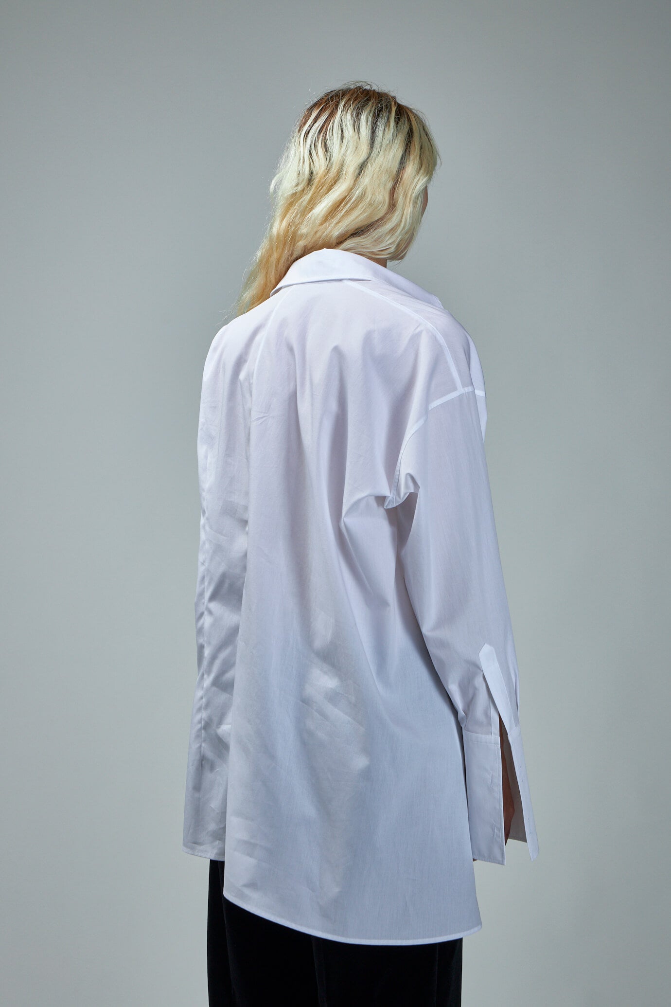 Jotie Dropped Shoulder Shirt Popeline