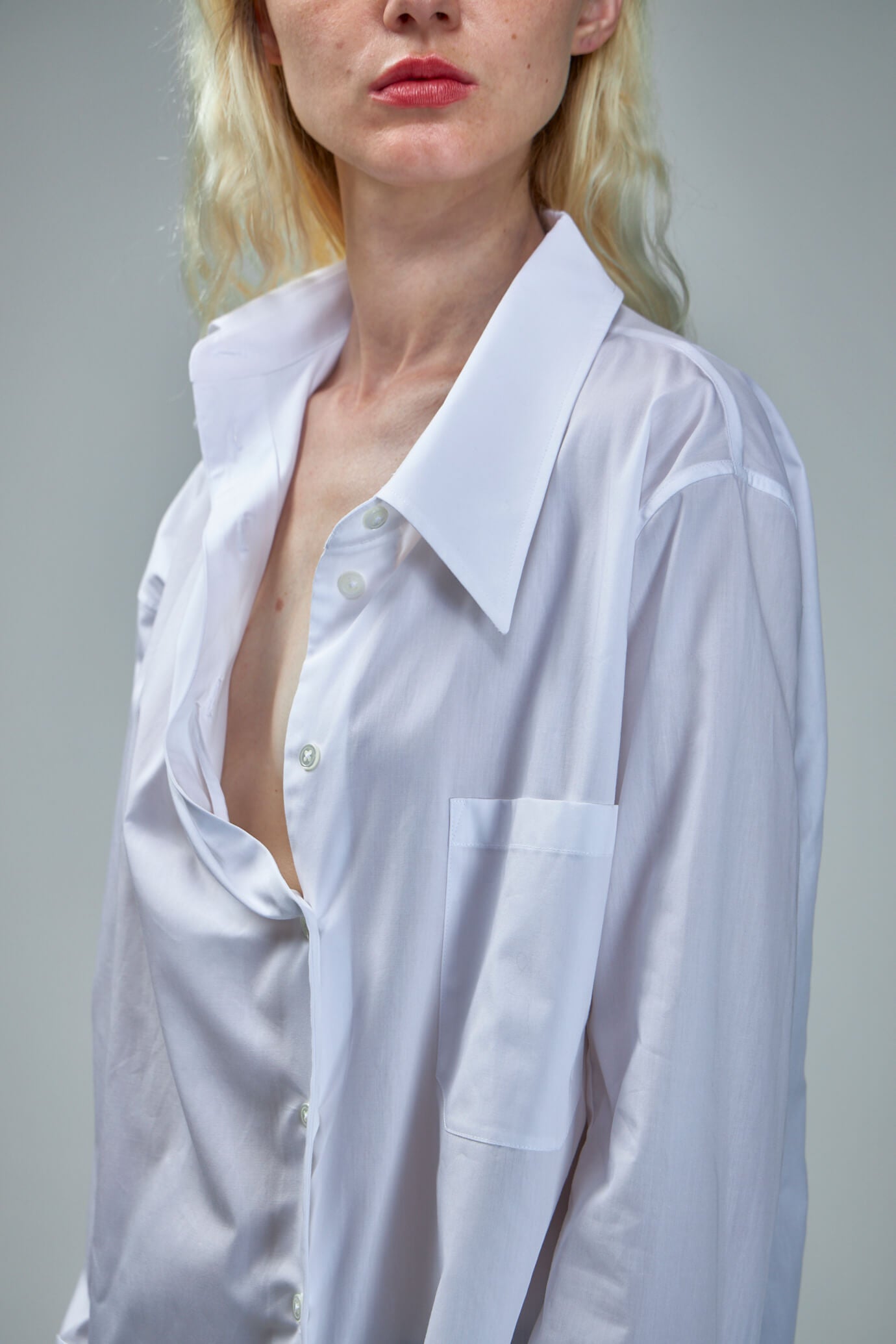Jotie Dropped Shoulder Shirt Popeline
