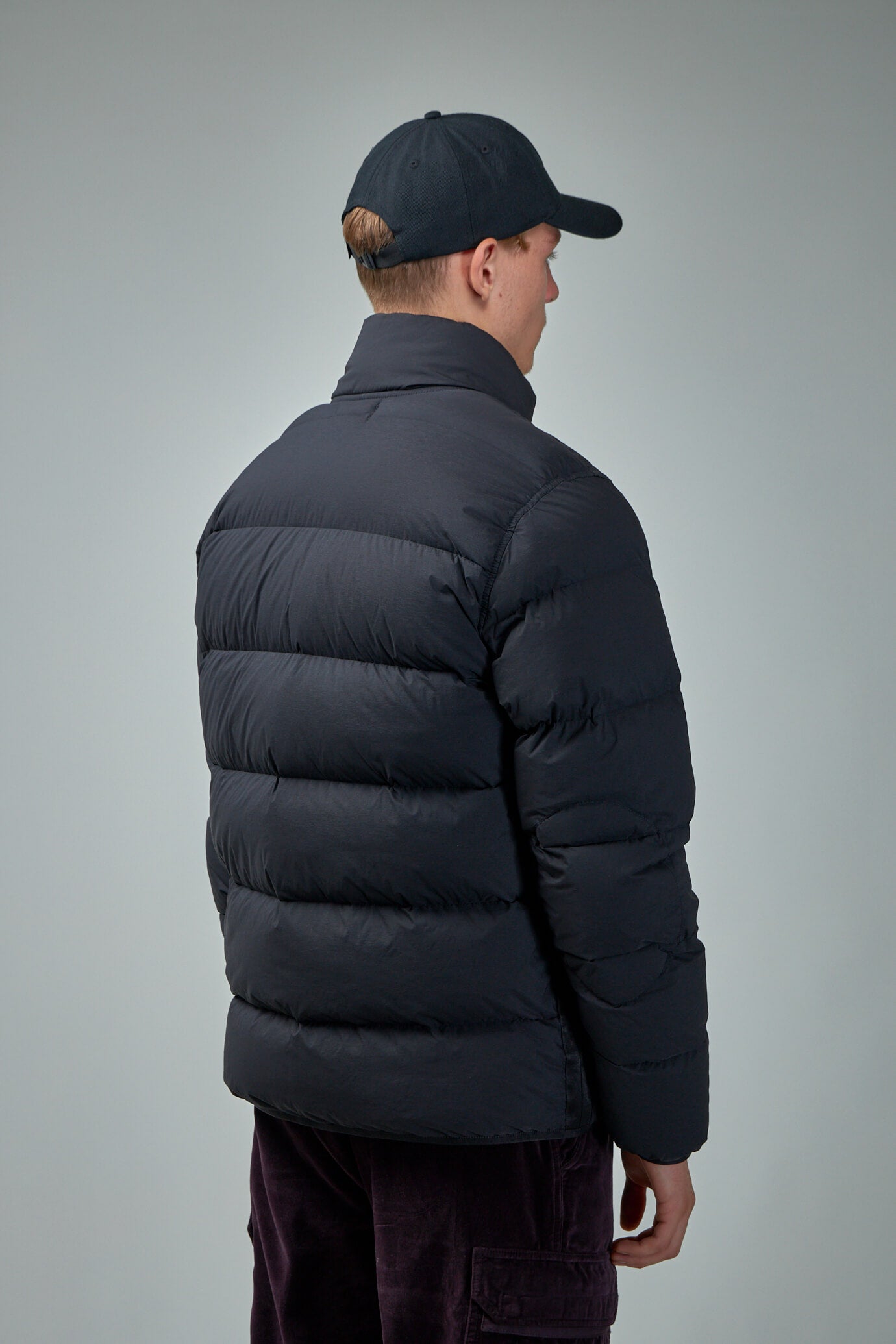 Logo-Appliquéd Quilted Padded Shell Down Jacket