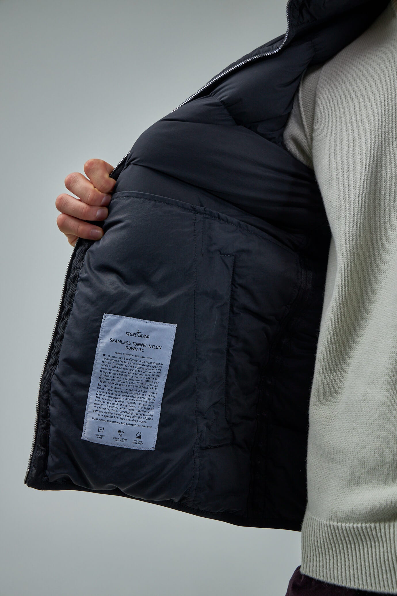 Logo-Appliquéd Quilted Padded Shell Down Jacket