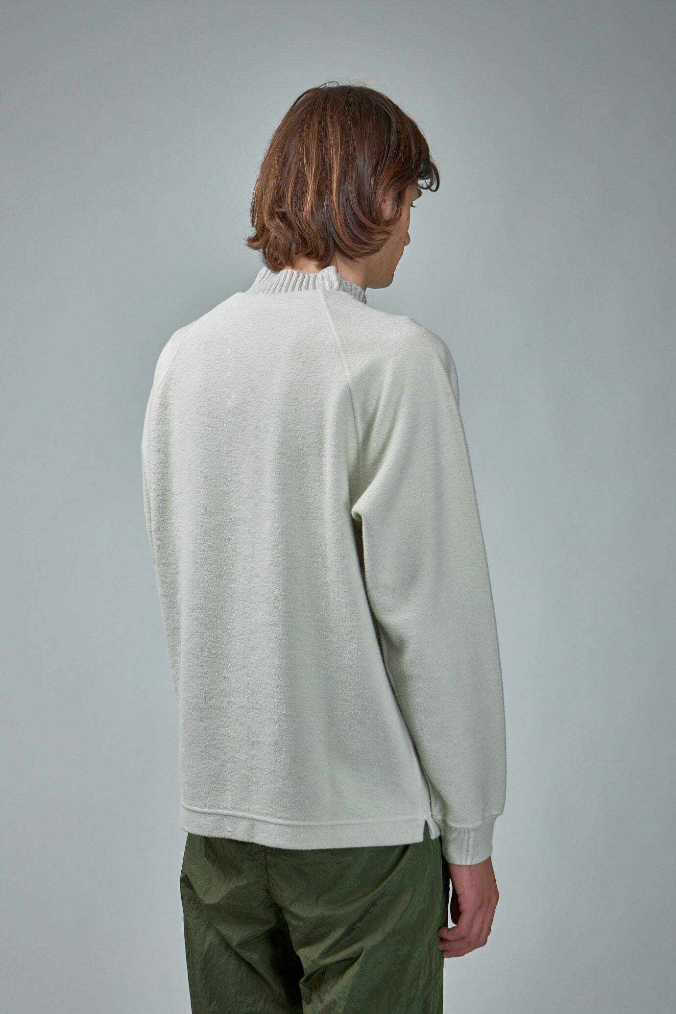 Felpa C/Collo in Maglia
