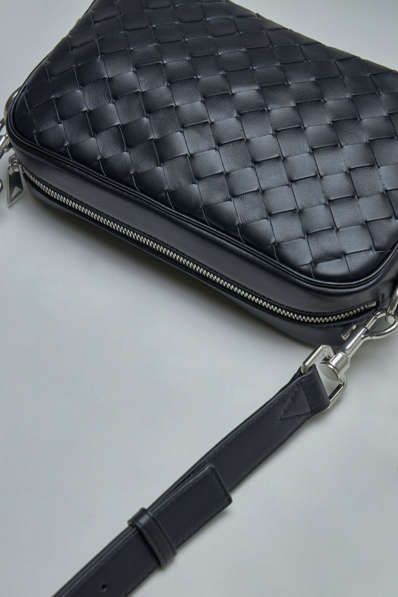 Small Intrecciato Camera Bag