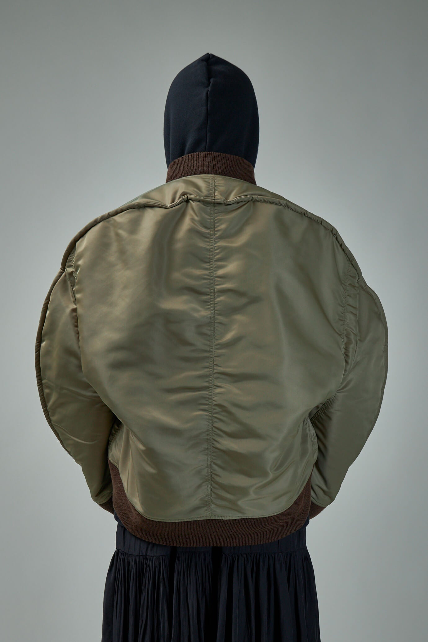 Pattern Heavy Nylon Jacket