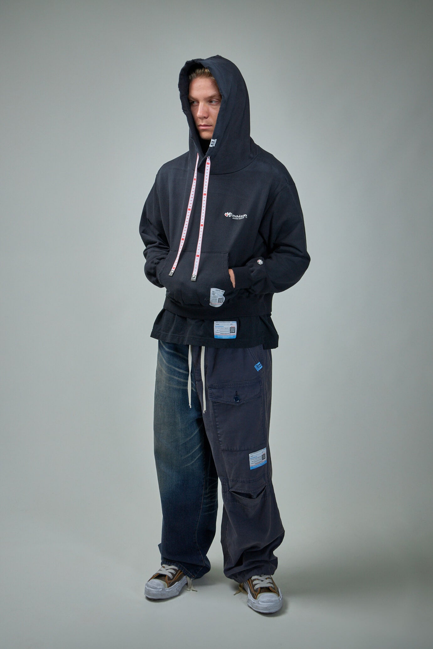Denim Cargo Combined Trousers