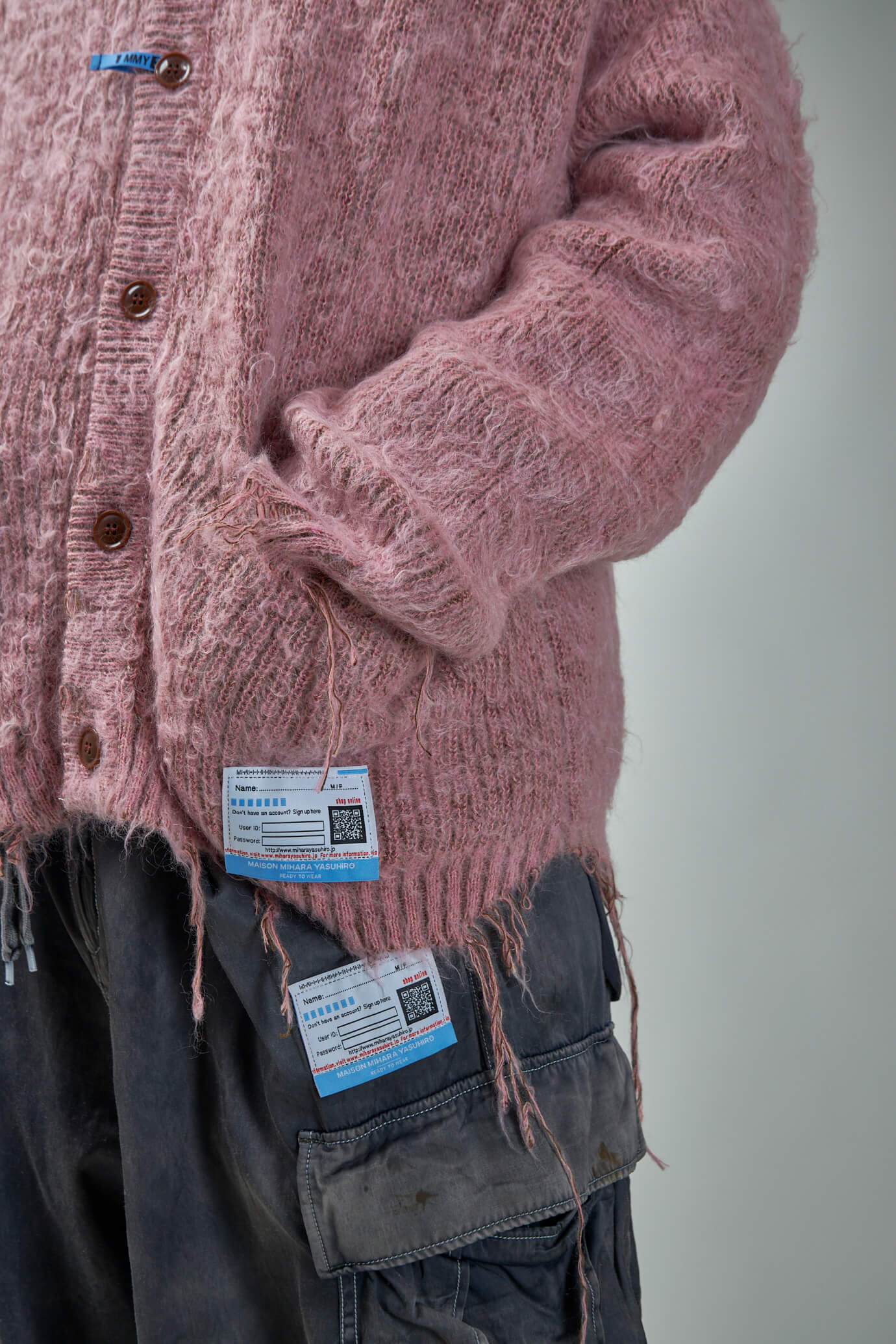 Mohair Knit Cardigan