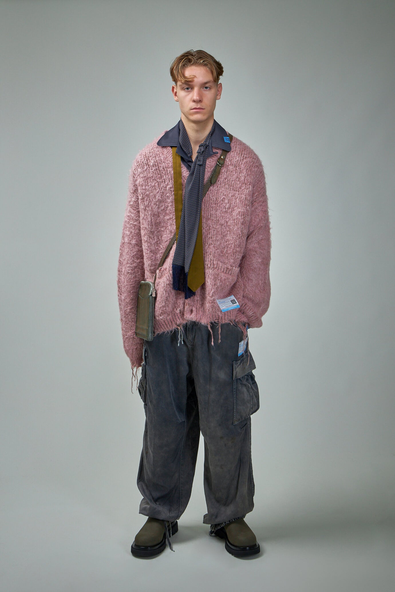 Mohair Knit Cardigan
