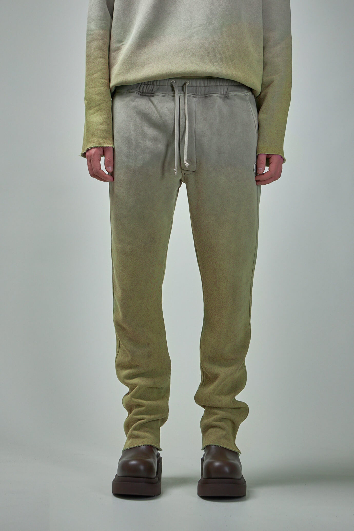 Rick Owens Drkshdw Black Fleece Berlin Sweat Pant