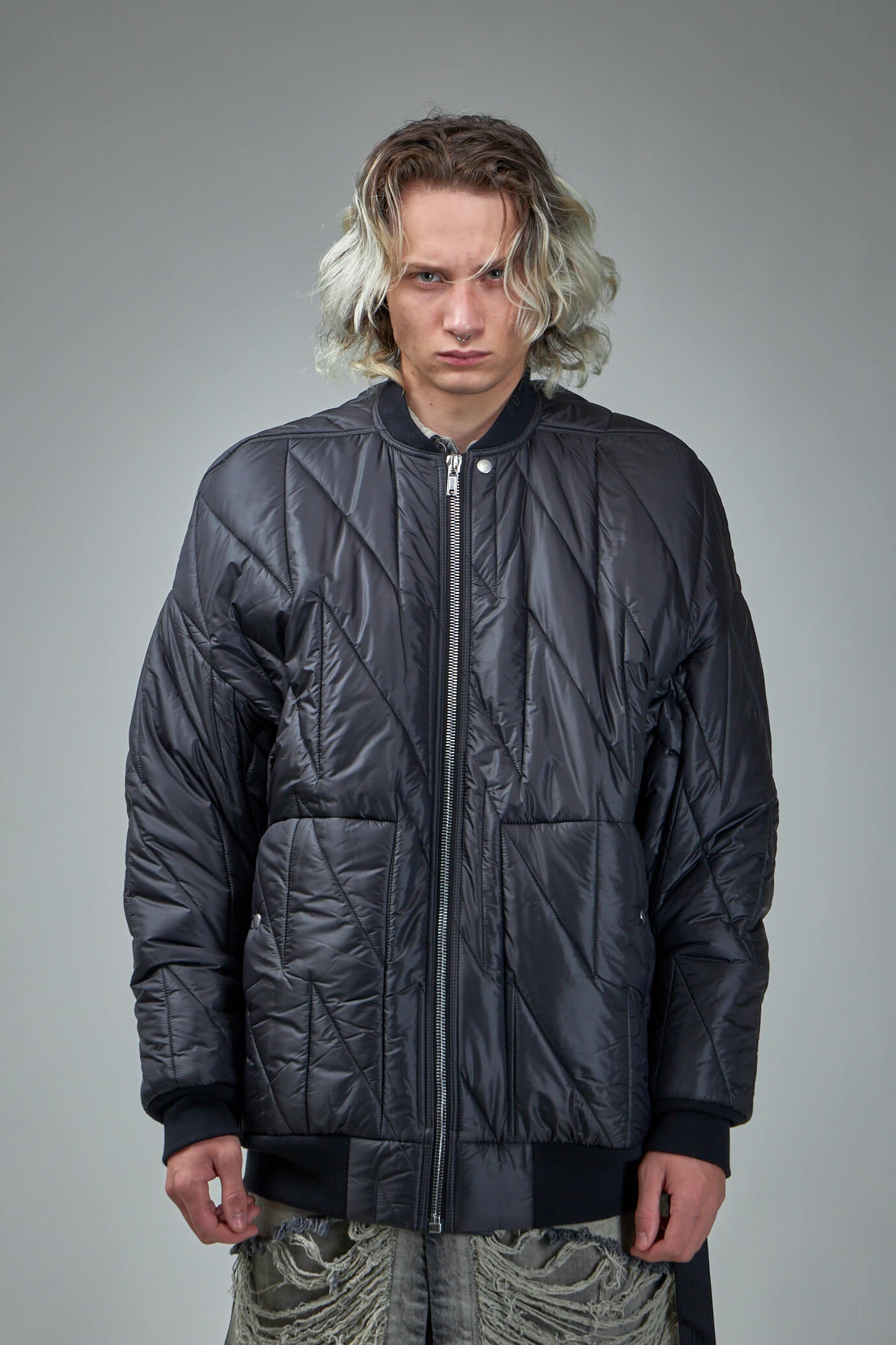 人気低価Rick Owens DRKSHDW JUMBO FLIGHT JACKET ジャケット・アウター