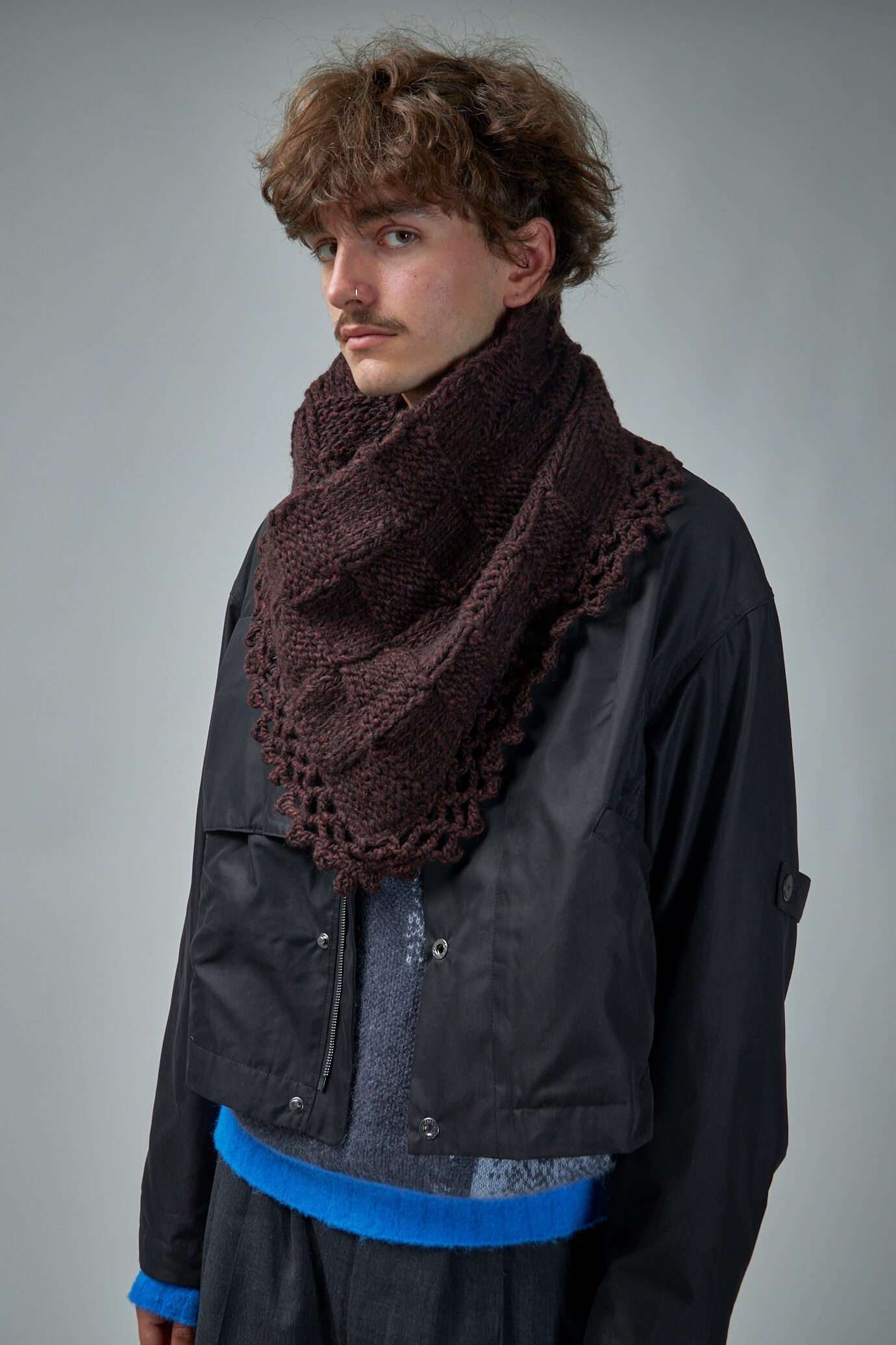 Aspasia Crochet Scarf