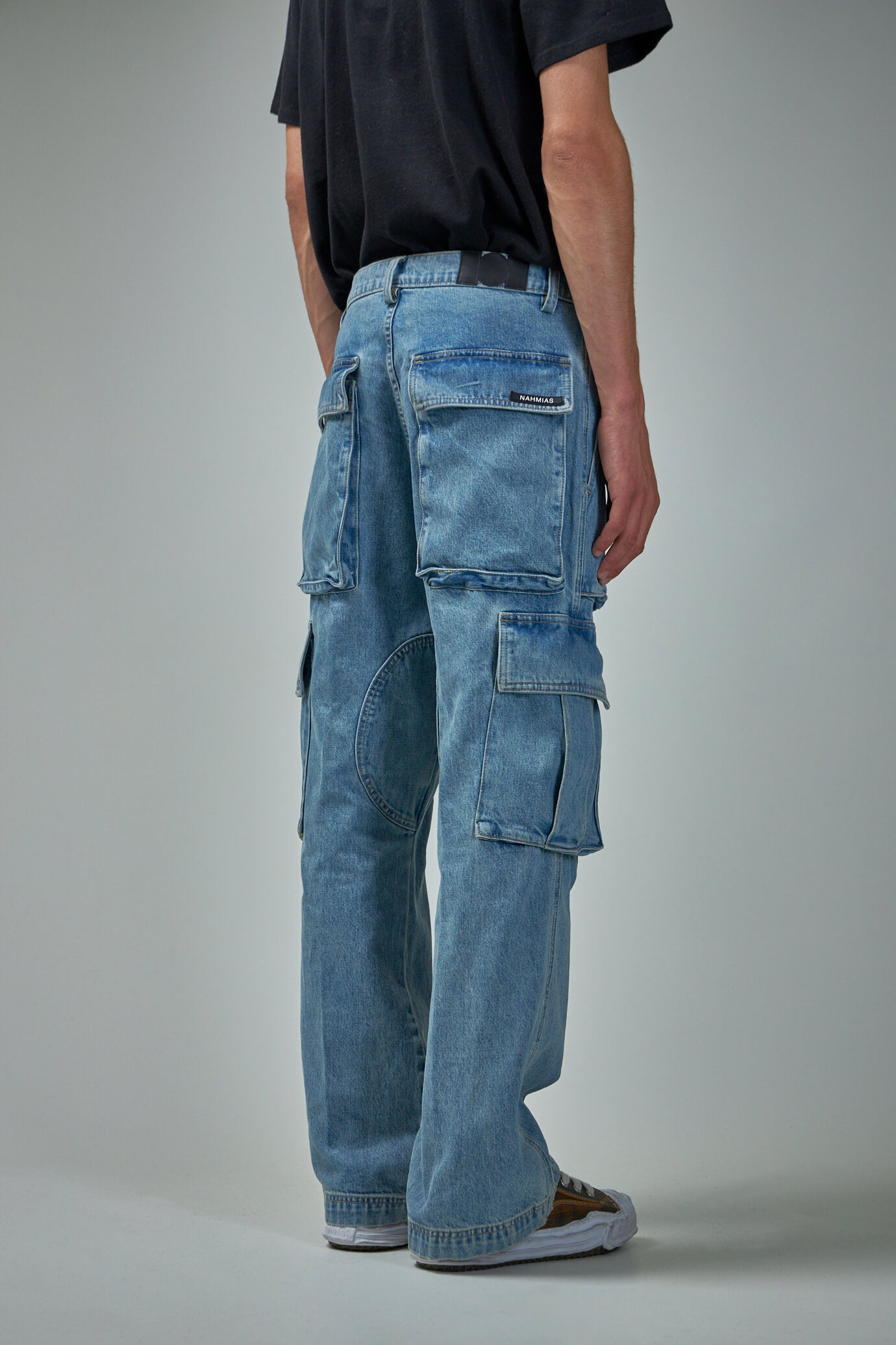 Denim Logo Cargos