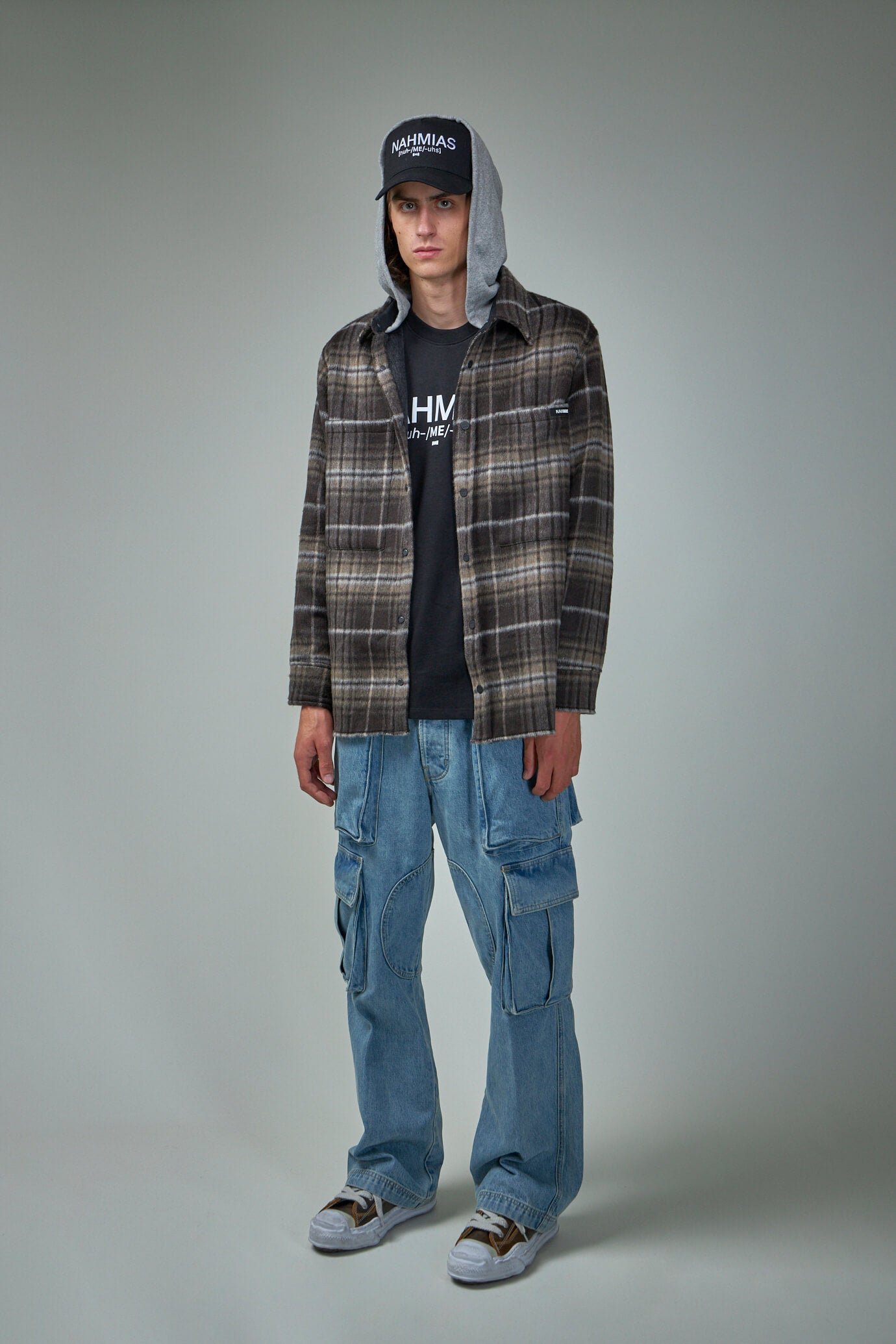 Denim Logo Cargos