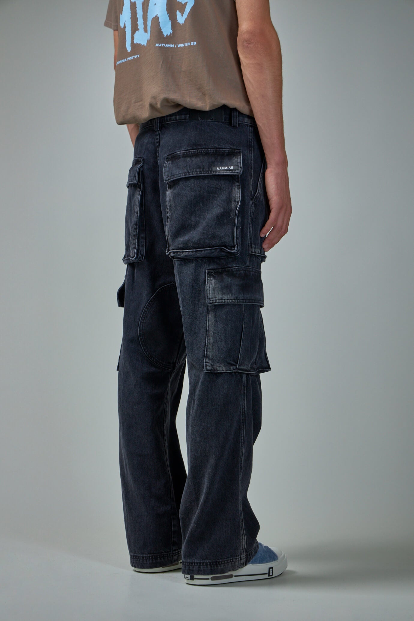 Denim Logo Cargos