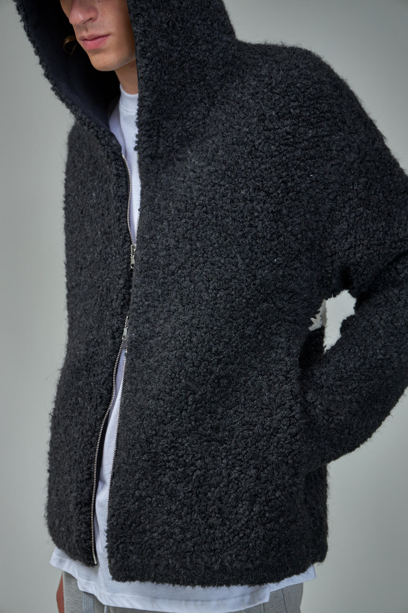 Miracle Academy Fur Hooded Coat