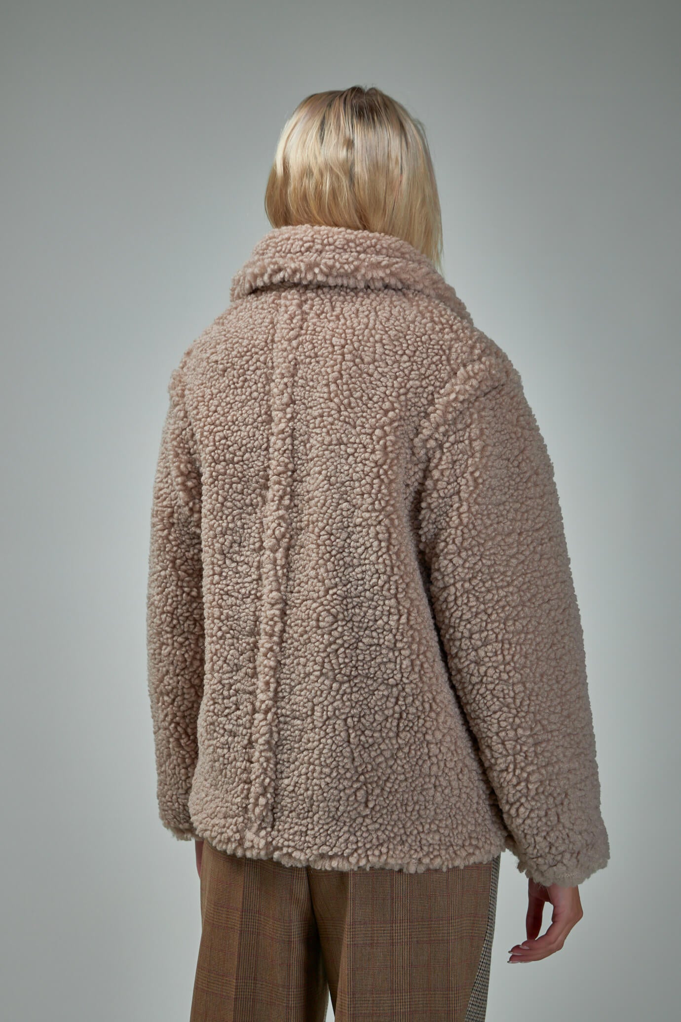 Gertrude Short Teddy Coat