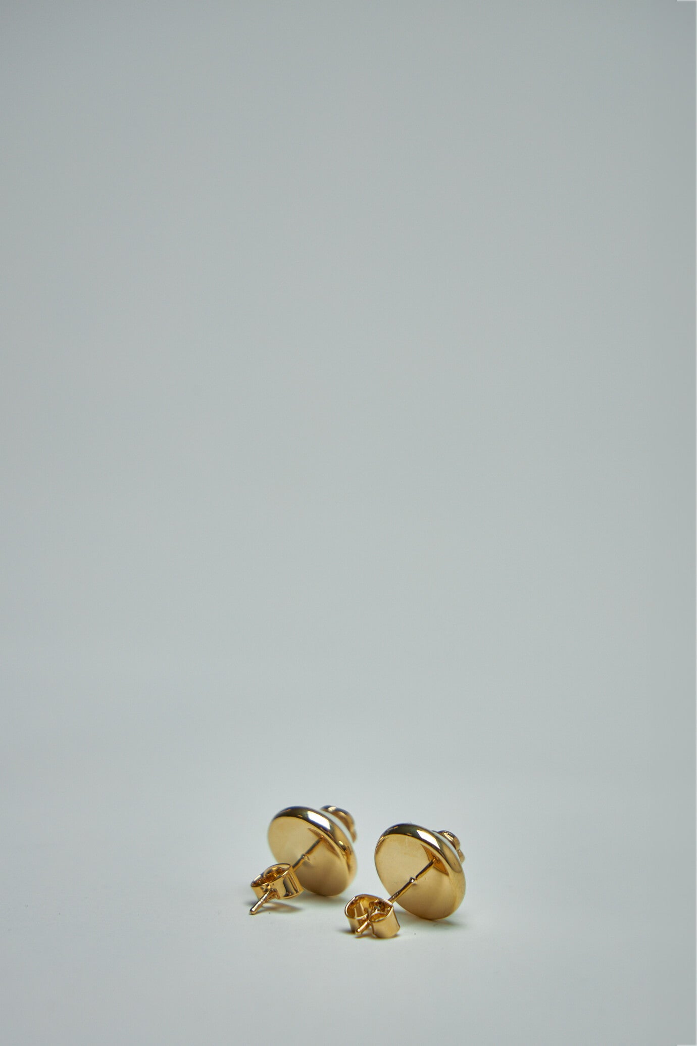 Pearl Logo Stud Earrings