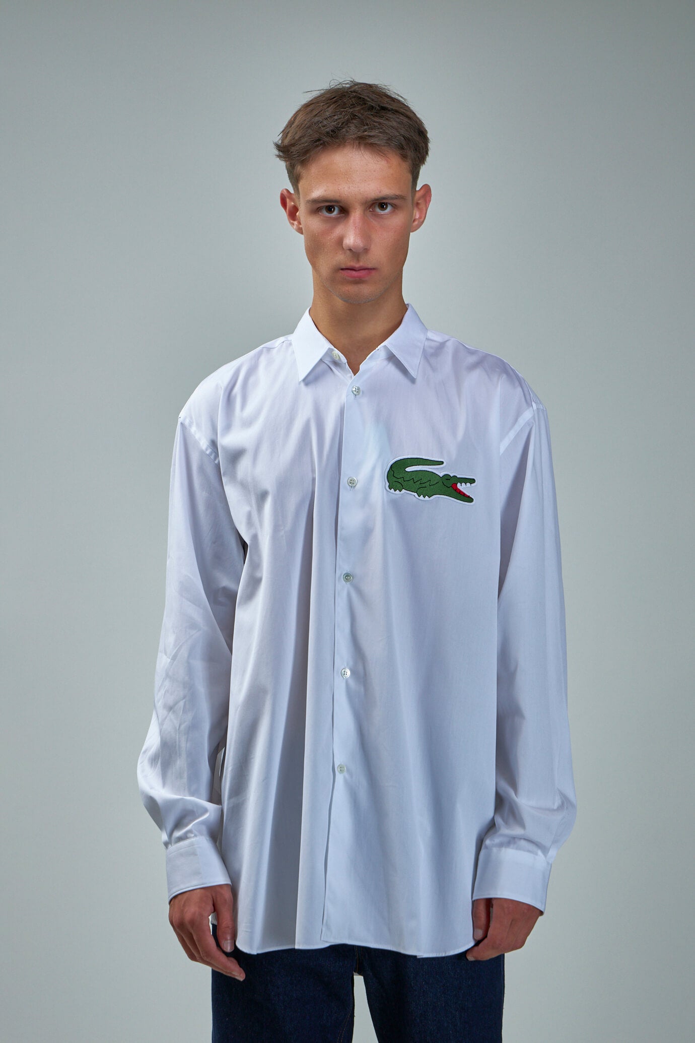 Comme des Garçons Shirt x Lacoste Men Shirt Woven