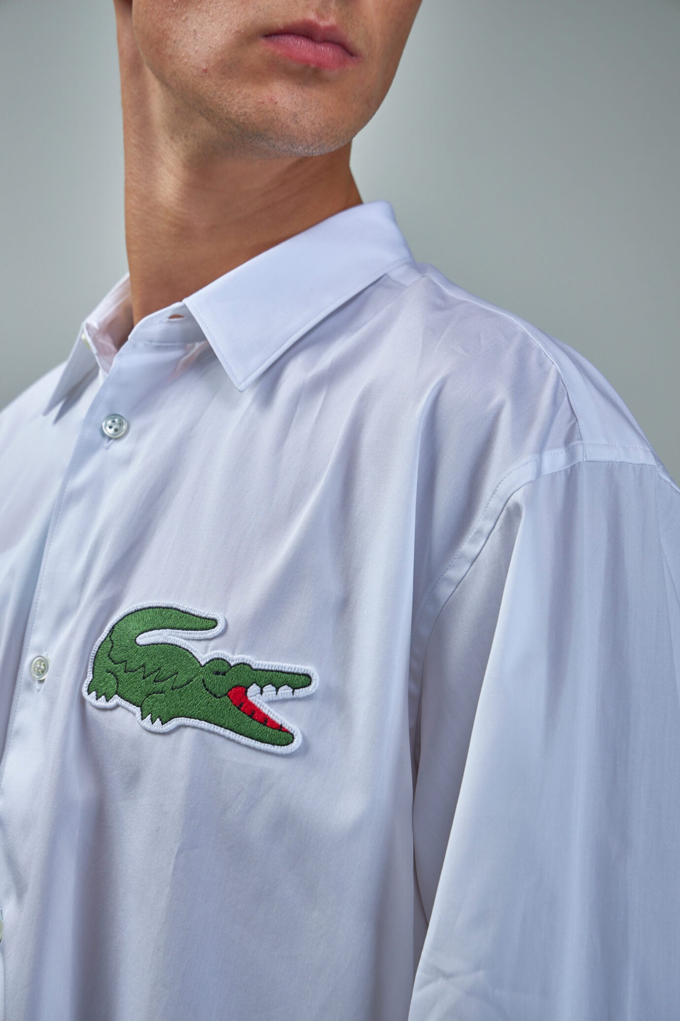 Comme des Garçons Shirt x Lacoste Men Shirt Woven