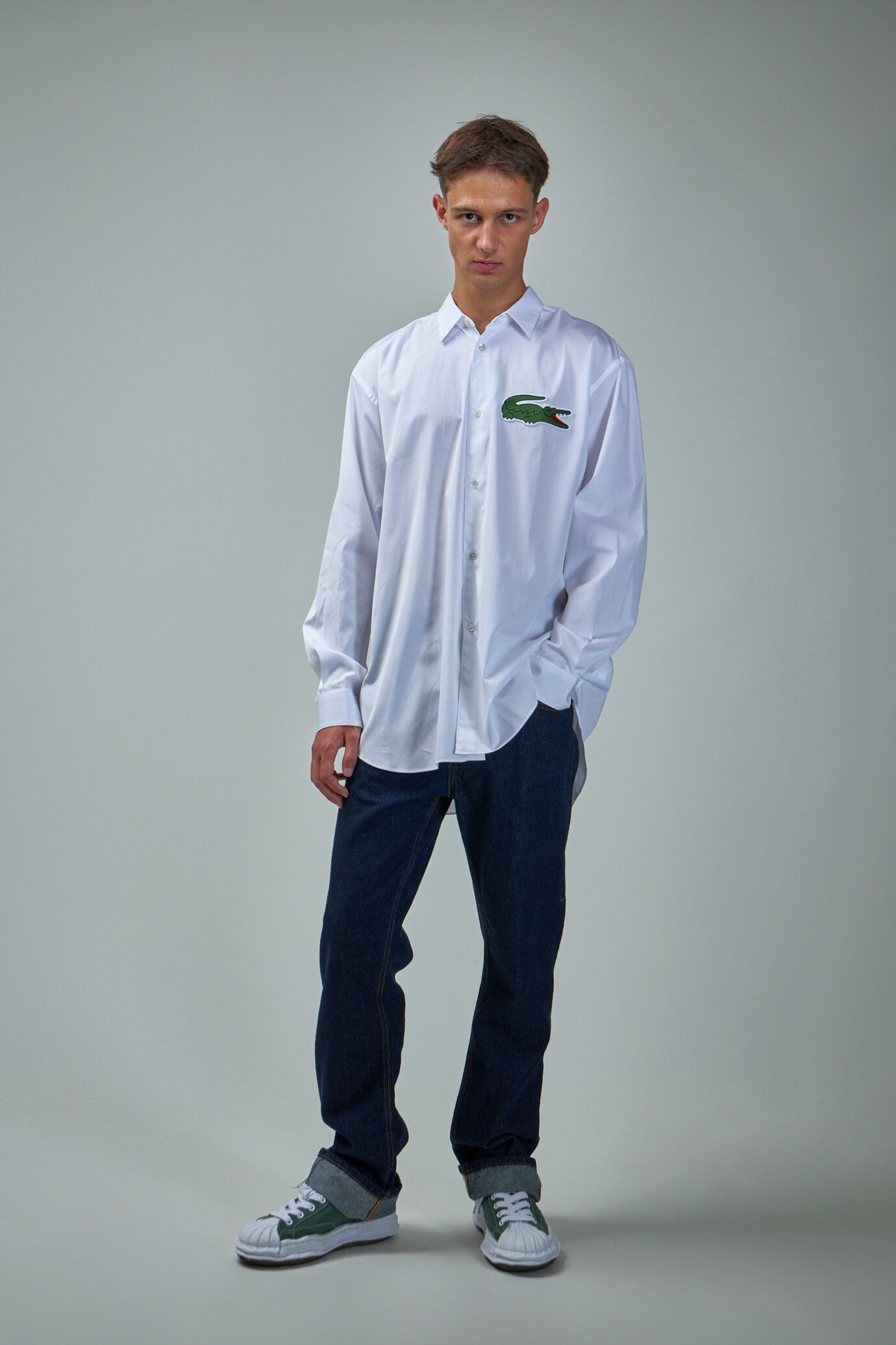 Comme des Garçons Shirt x Lacoste Men Shirt Woven