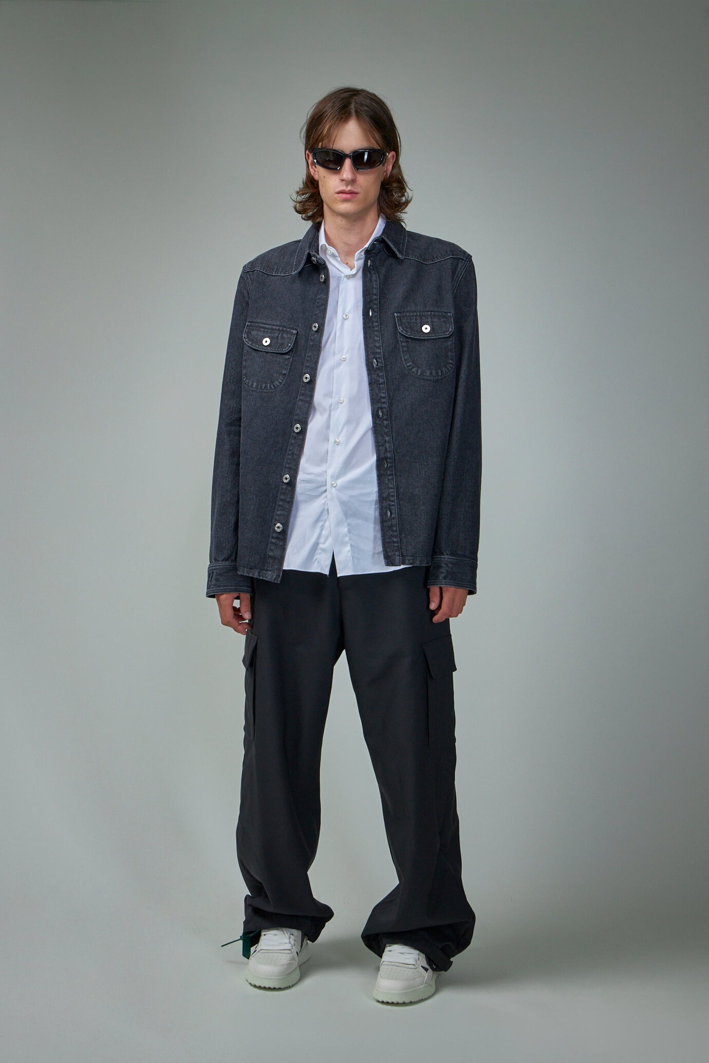 Skinny Denim Shirt