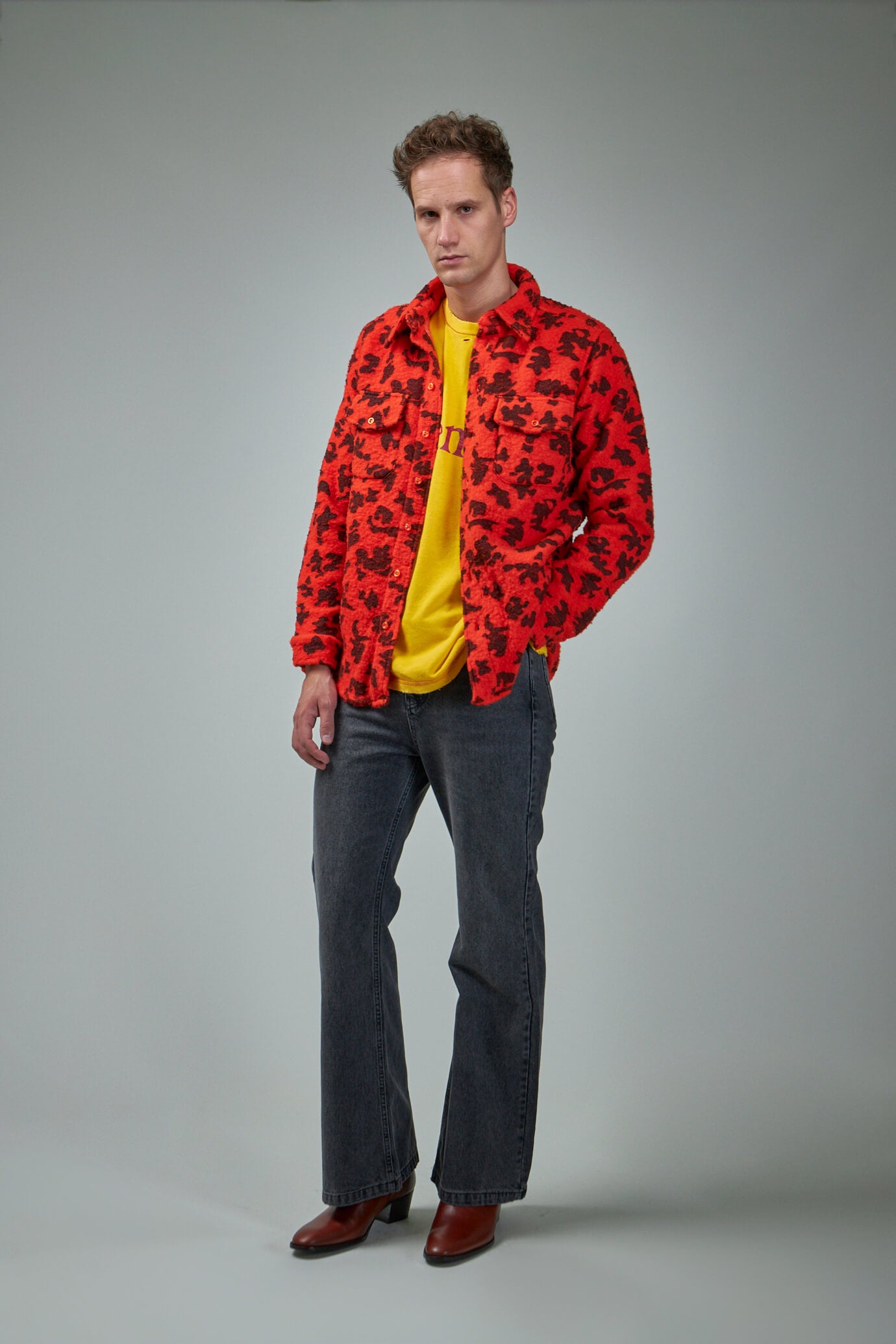 Unisex Pilled Work Shirt