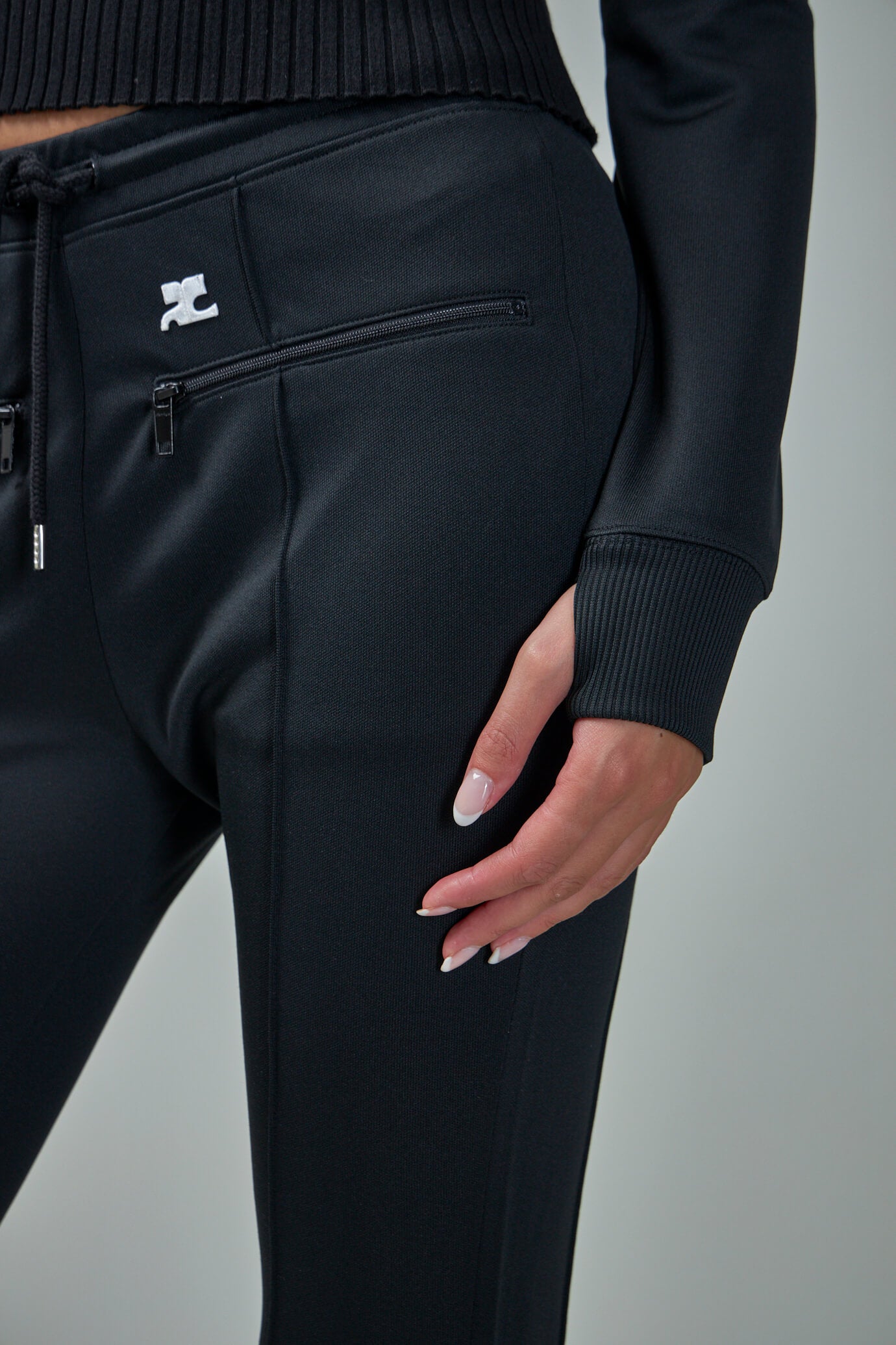 Tracksuit Interlock Cropped Jersey