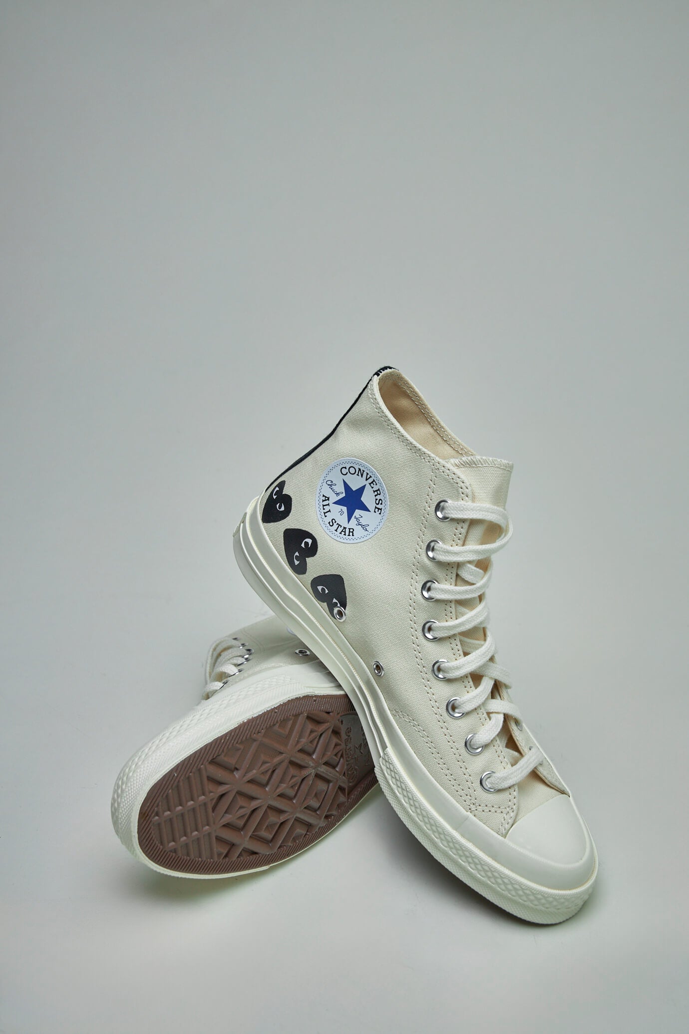 Multi Heart High Top Shoes