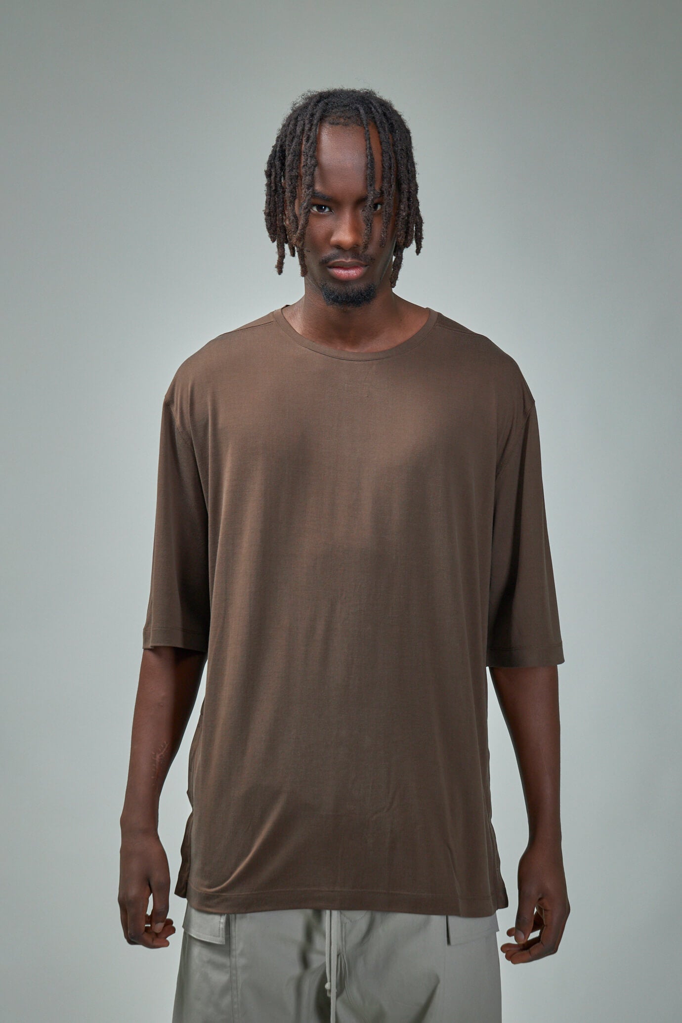 SILK Round Neck T-shirt