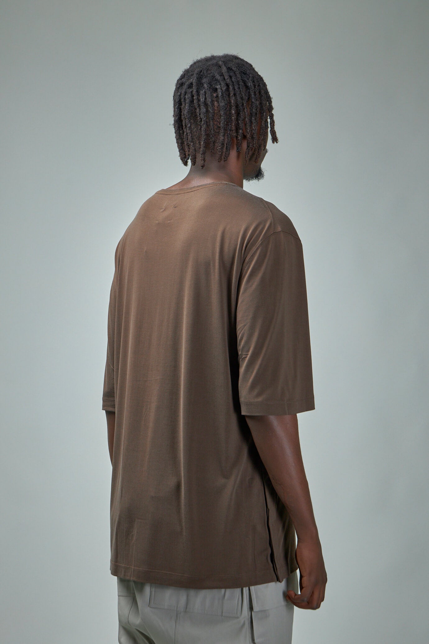 SILK Round Neck T-shirt