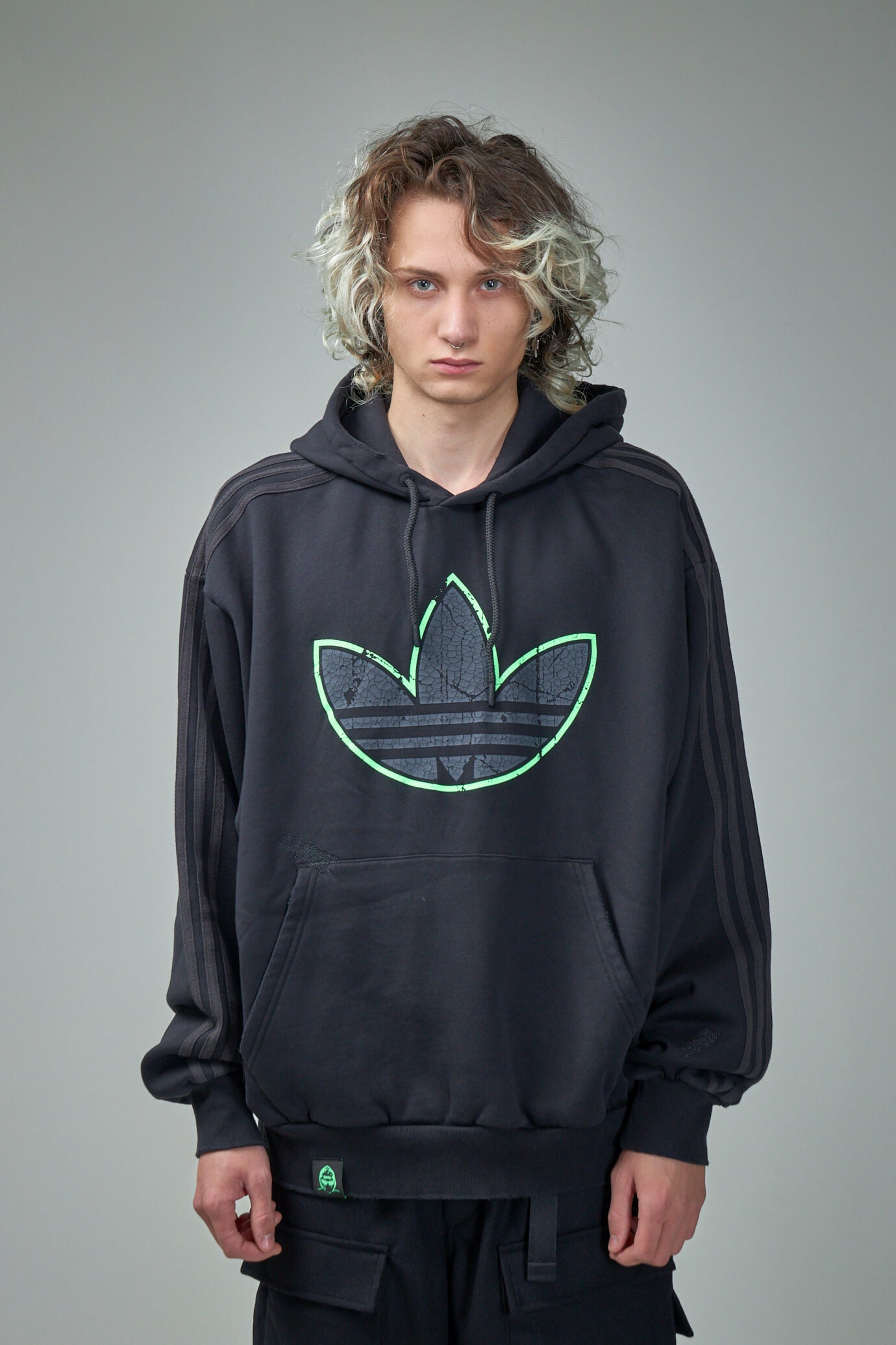 Adidas Originals Youth Of Paris Hoodie Carbon – LABELS