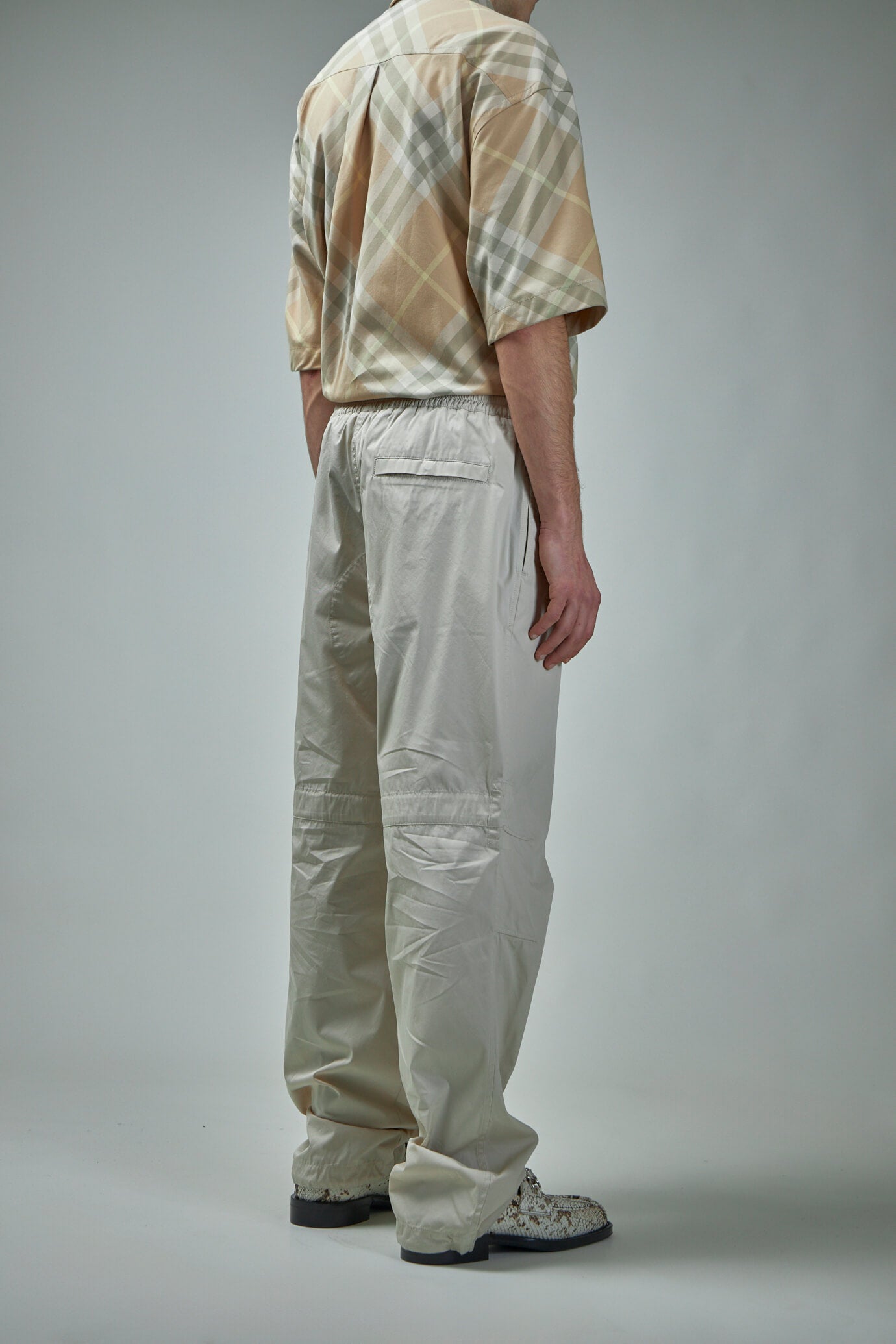 Cotton Blend Trousers