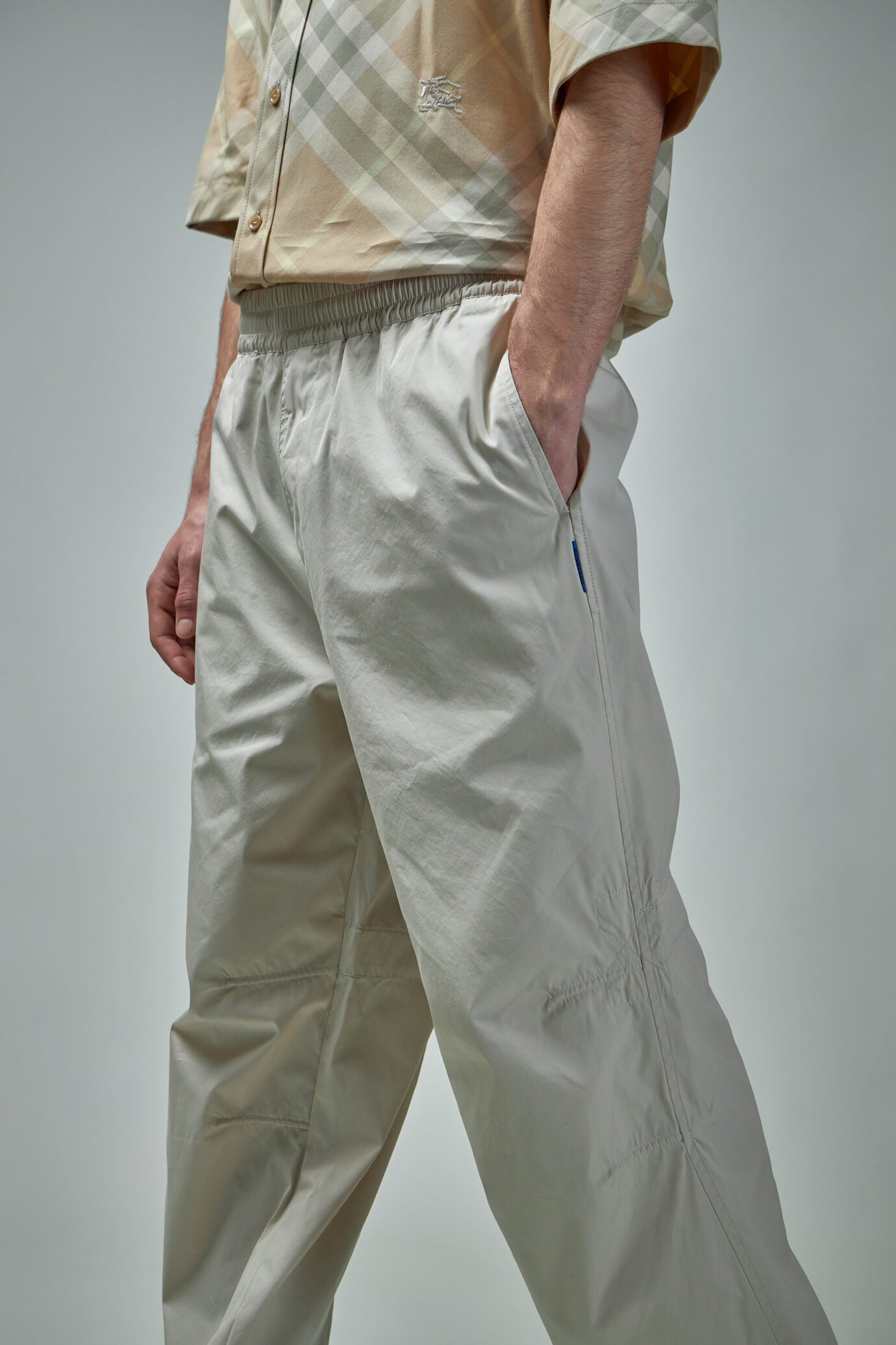 Cotton Blend Trousers