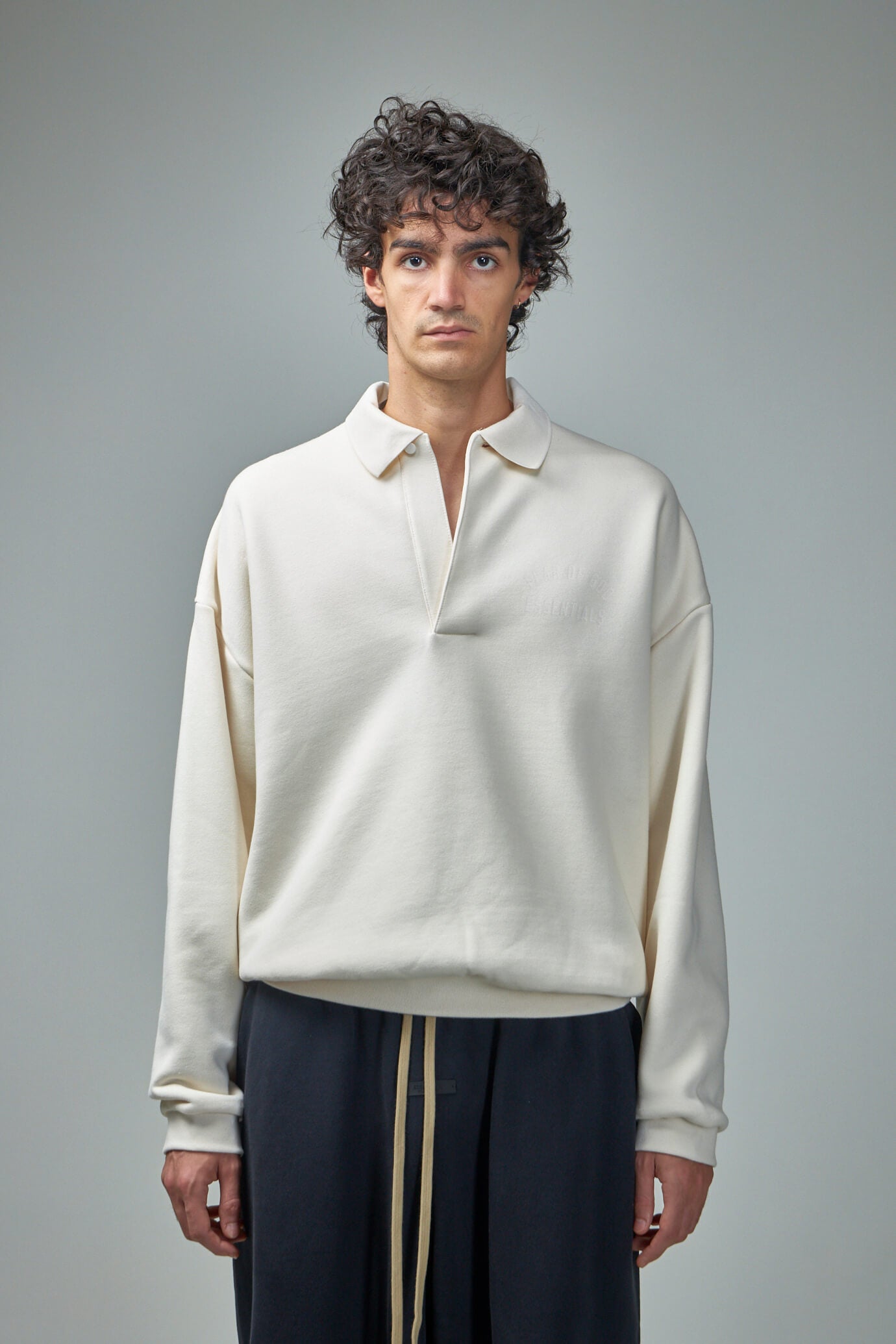 Fear of God Essentials Fleece Polo – LABELS