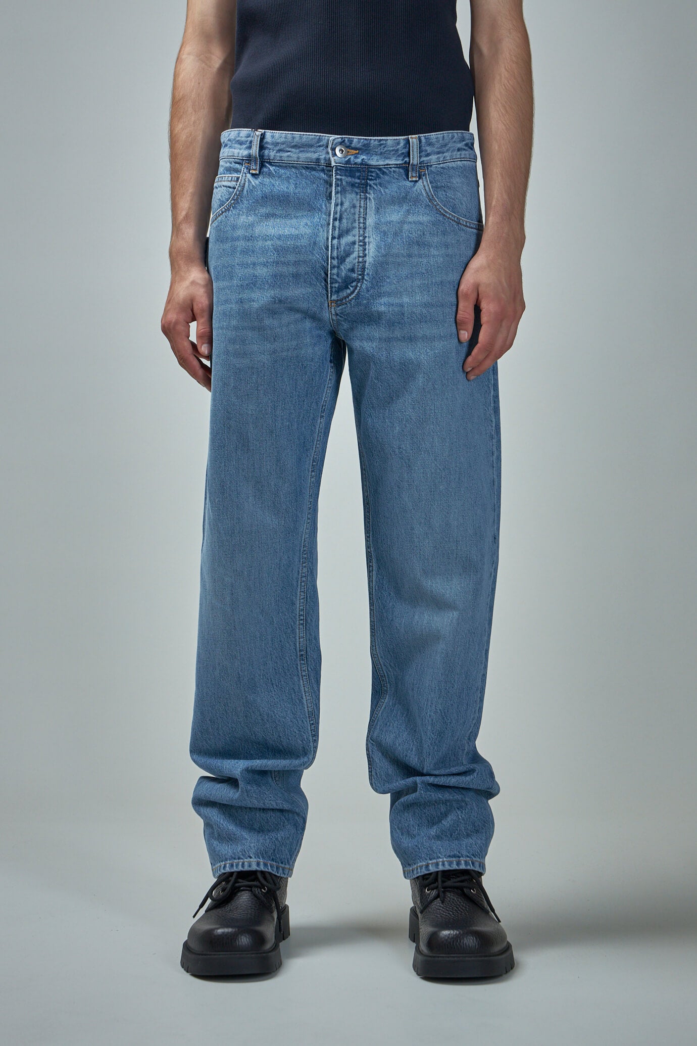 Vintage Indigo Straight Denim