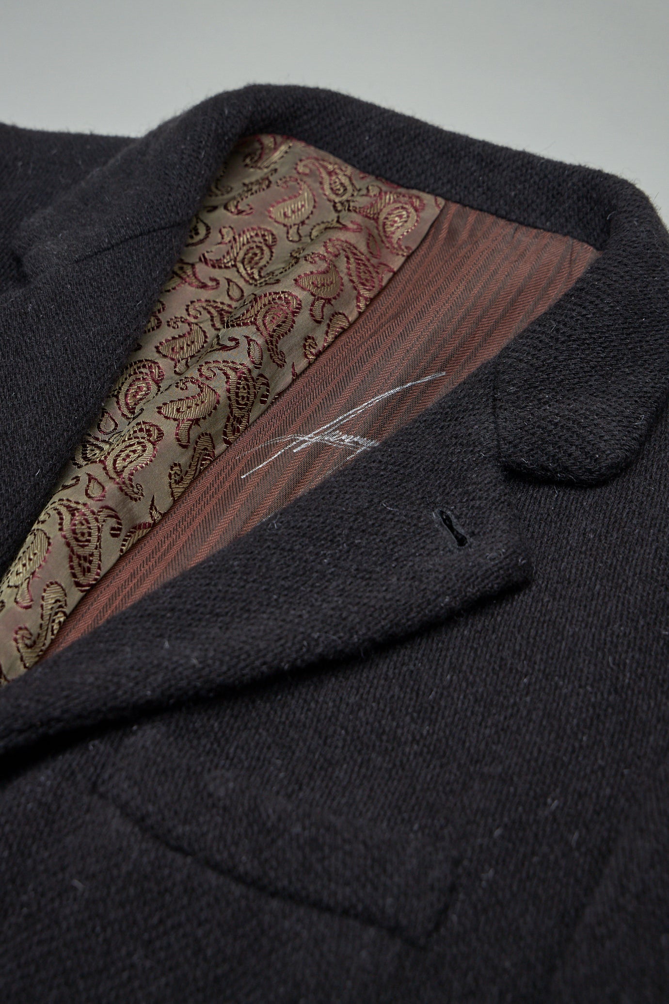 EV8J05 Handmade Extended Length Single-Breasted 3 Button Jacket