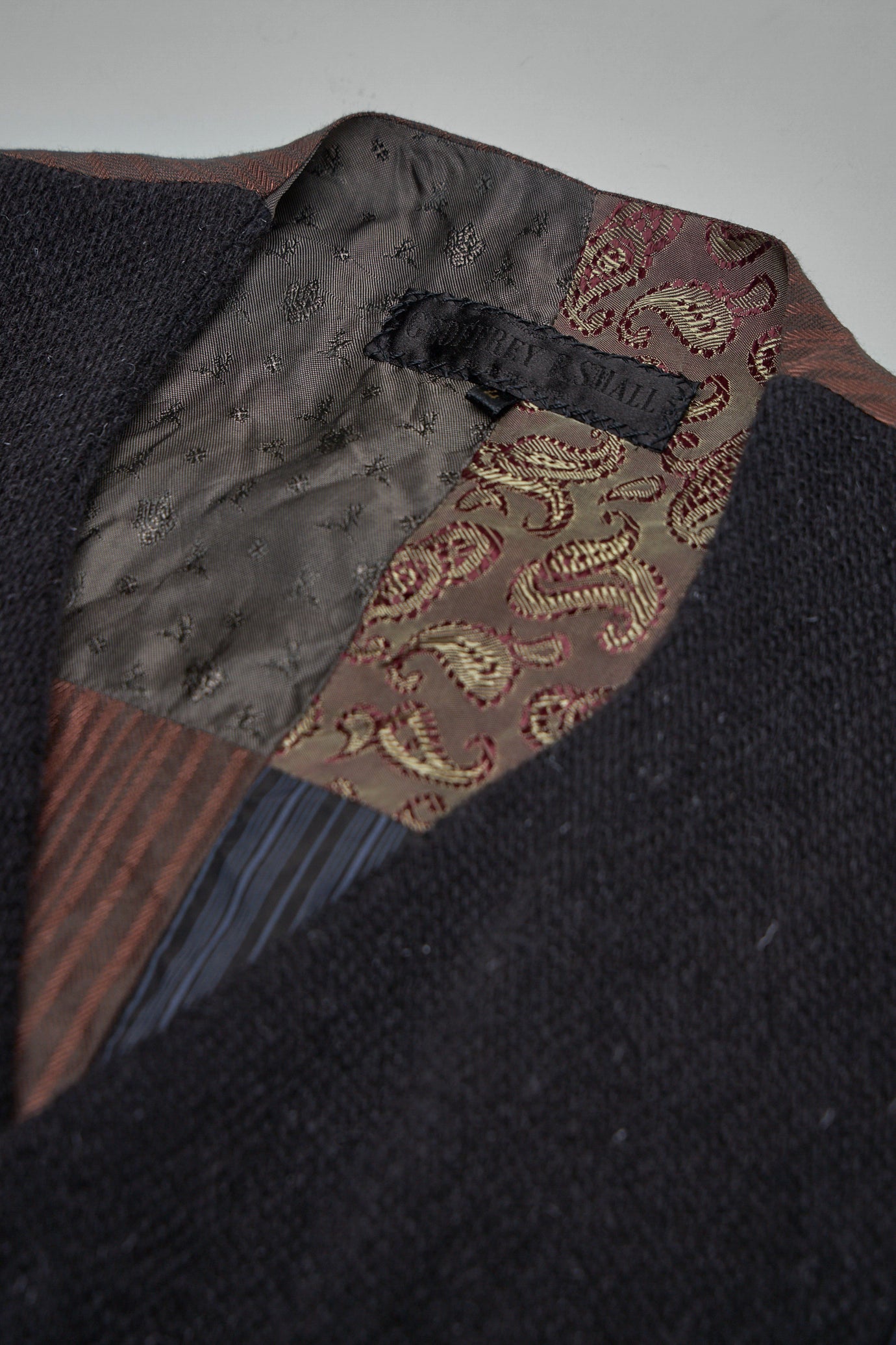 EV8J06 Handmade Single Breasted 6-Buttons Central, Single Vent Waistcoat