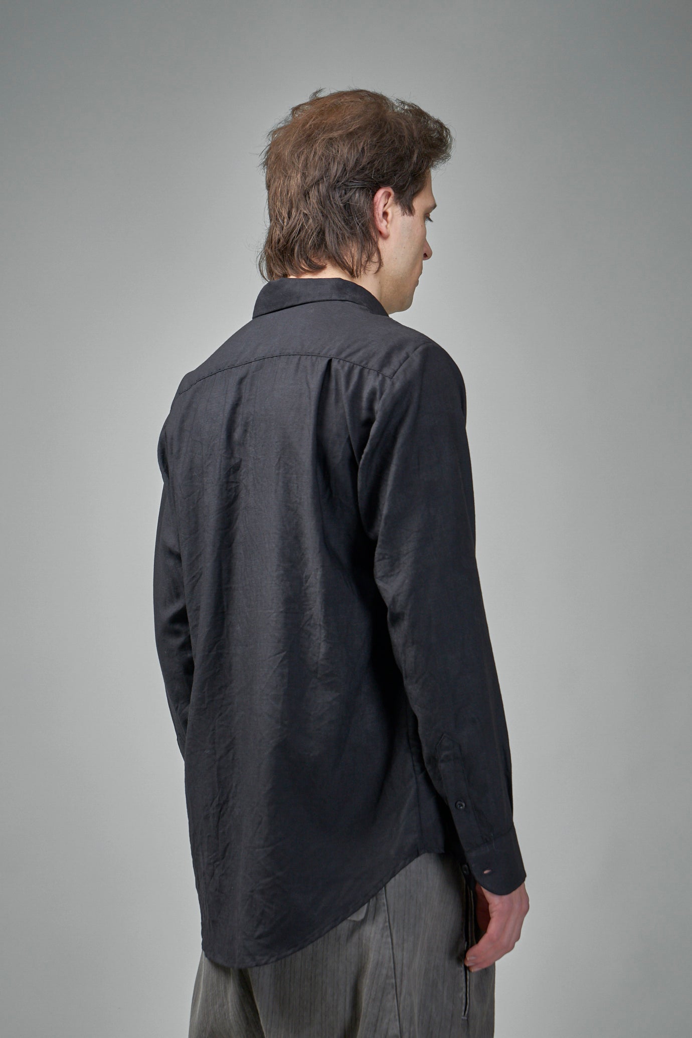 EVS01 Handmade Oure Cashmere Tailored Dress Supershirt