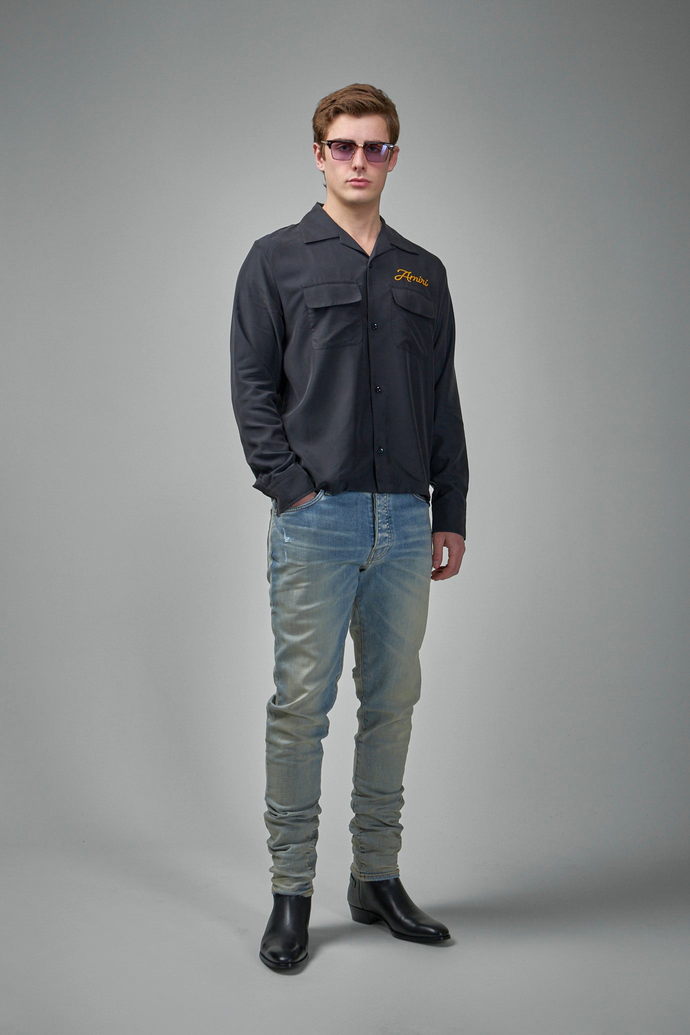Amiri – Pyjama-Hemd „Dreamers“