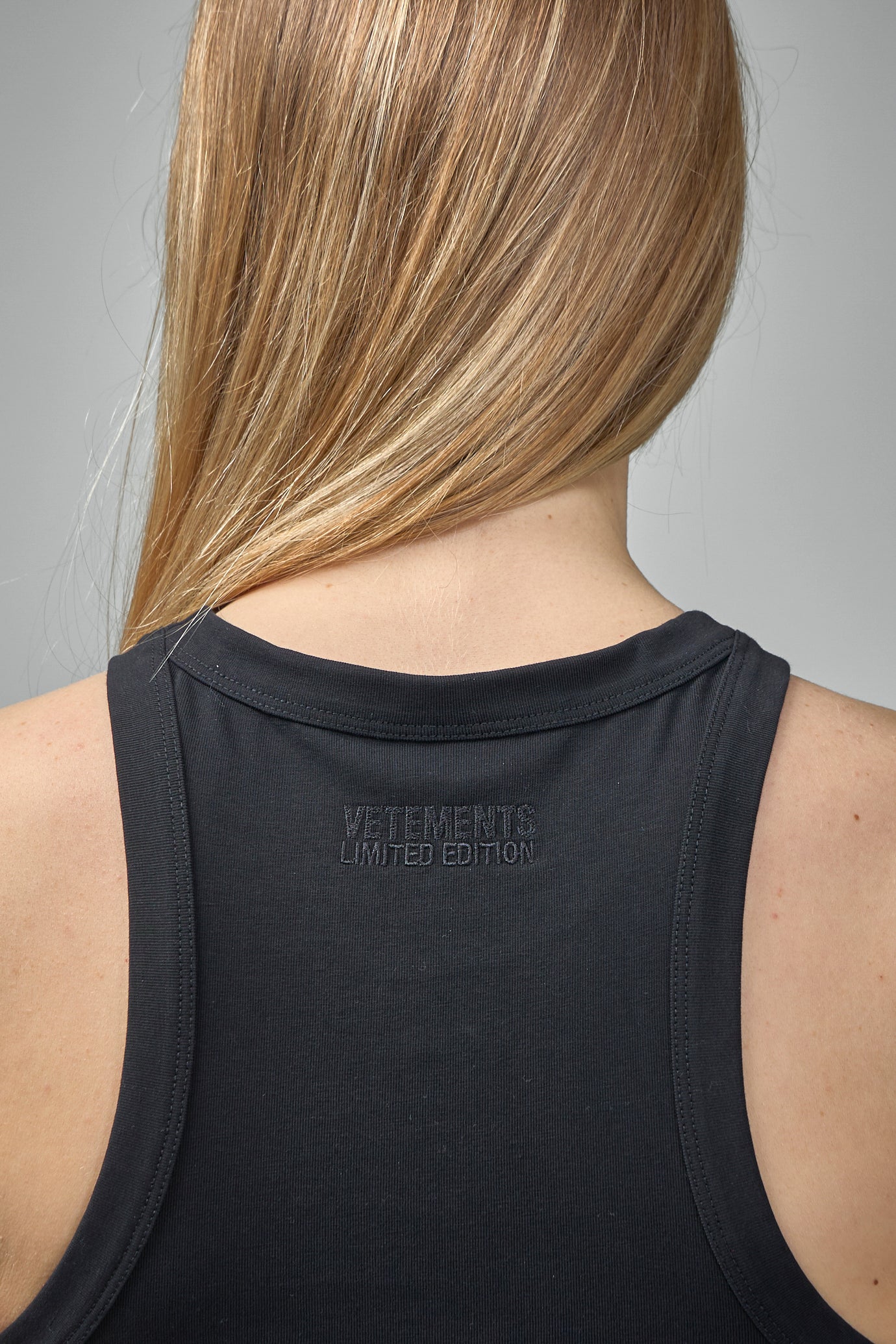 Oval Logo Tanktop Mini Dress