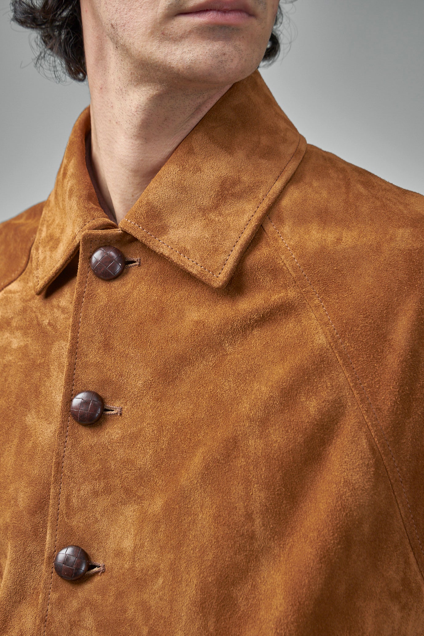 Giacca Pelle Leather Light Suede Bomber Jacket