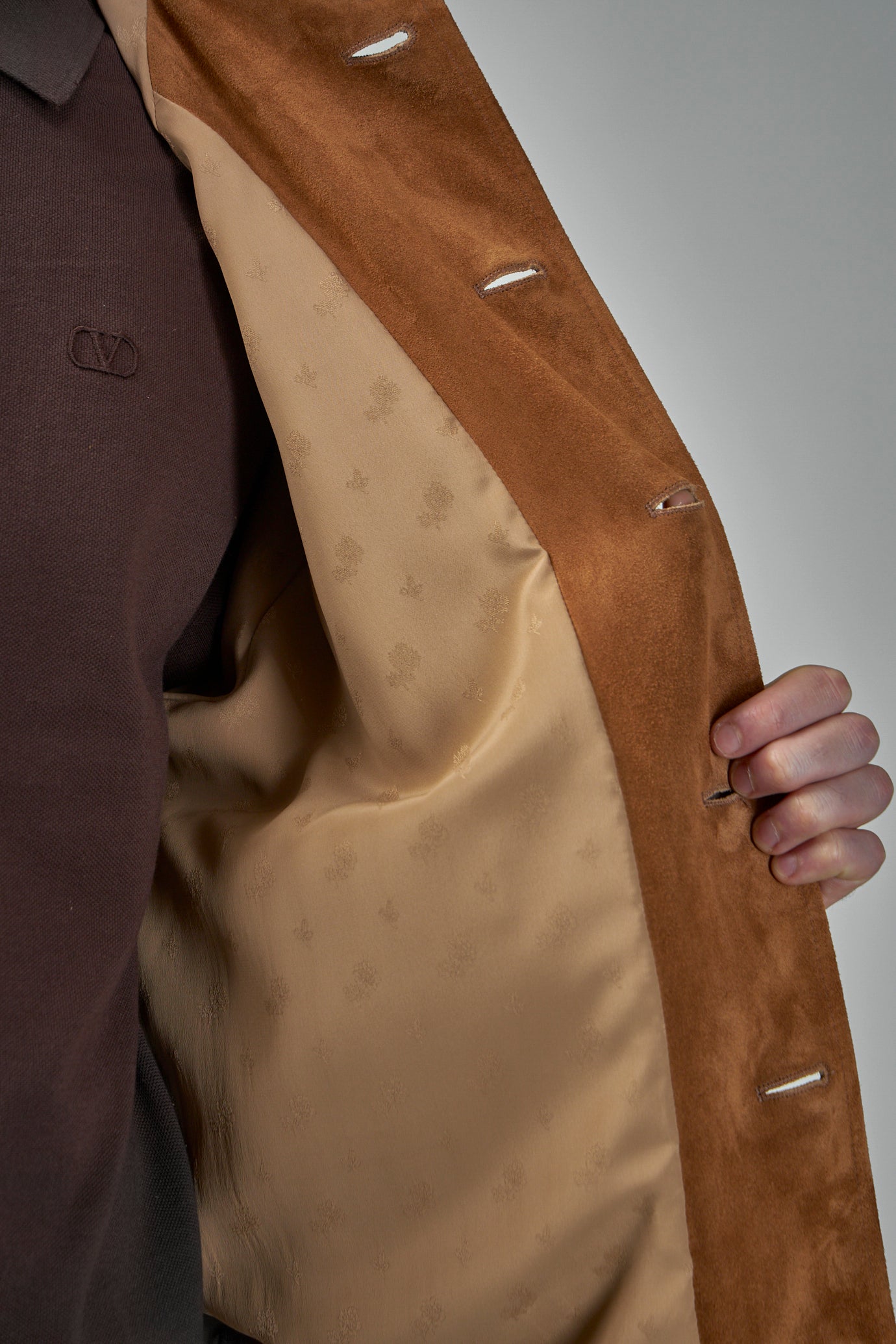 Giacca Pelle Leather Light Suede Bomber Jacket