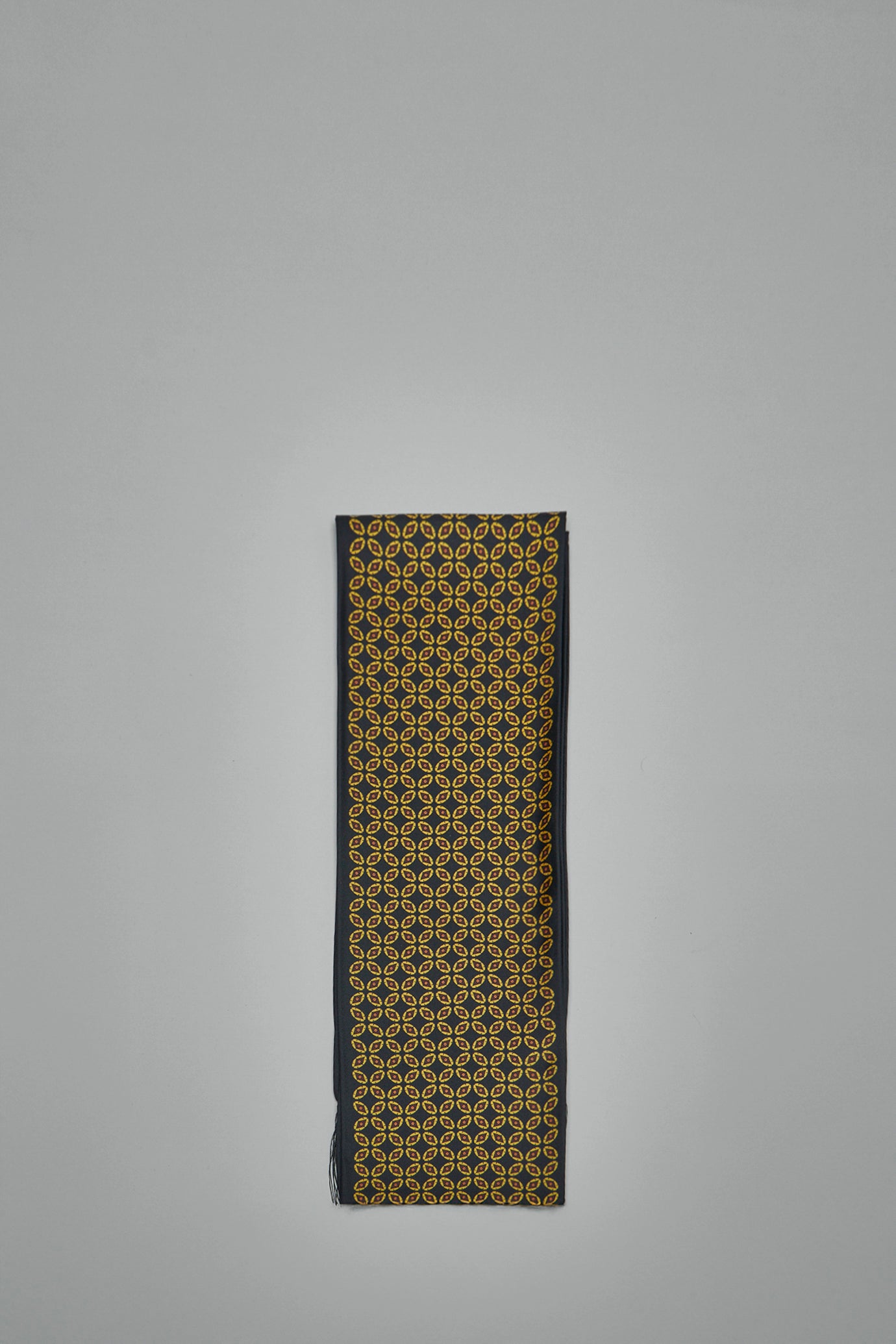Chamber Silk Bandeau Scarf with Fringe