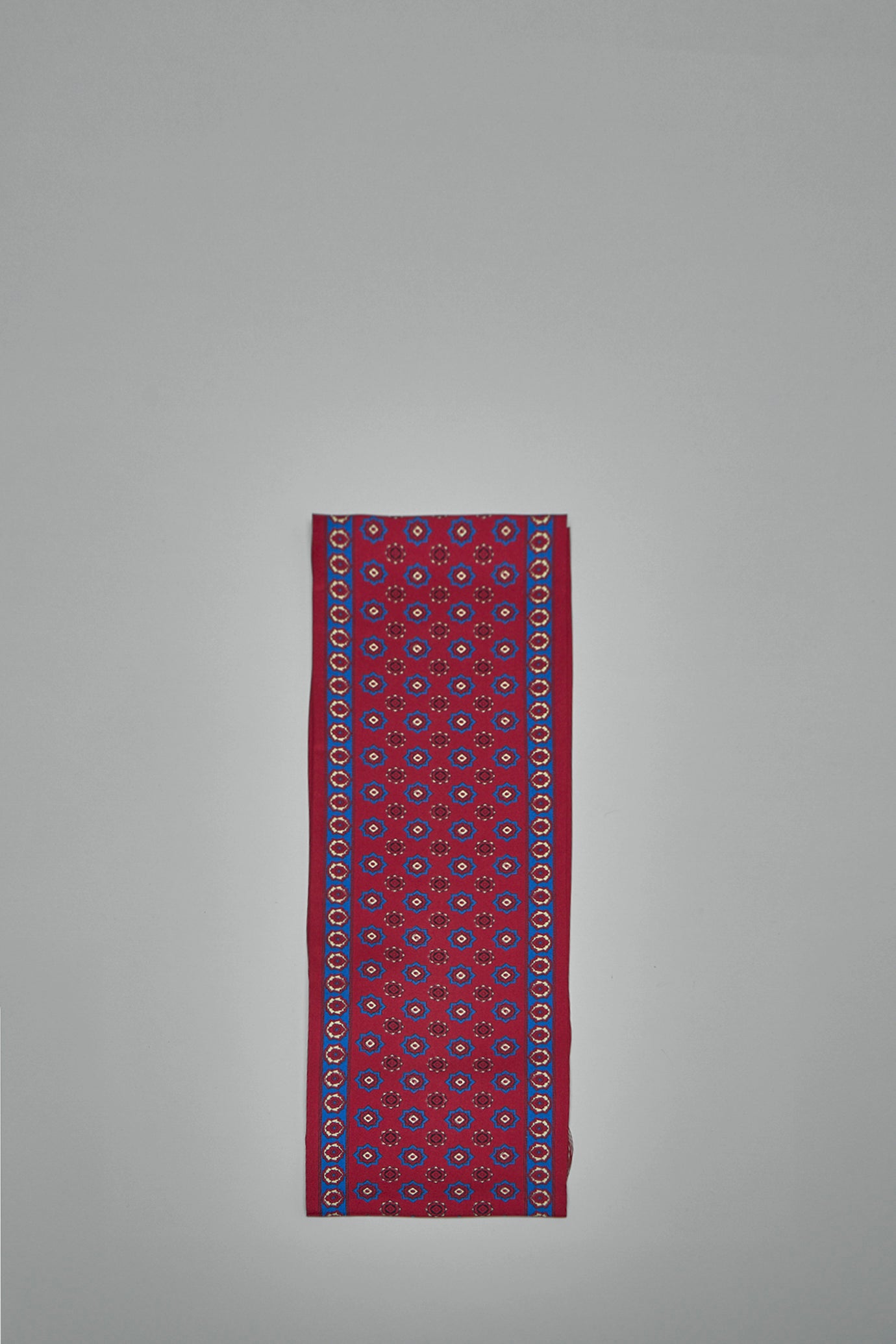 Chamber Silk Bandeau Scarf with Fringe