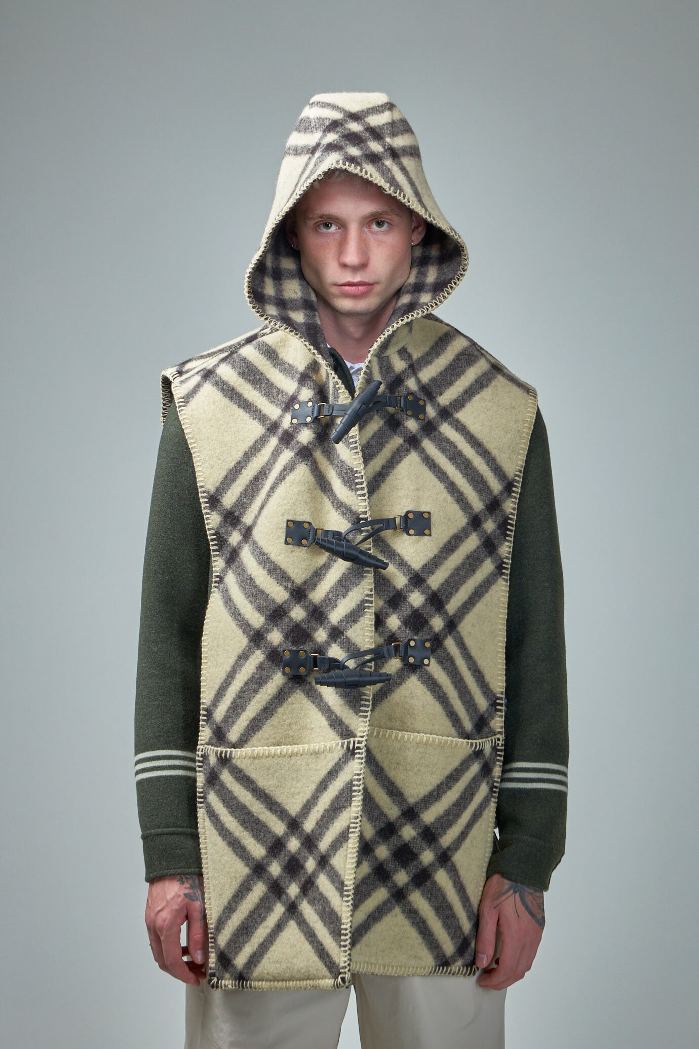 Burberry fashion print coat