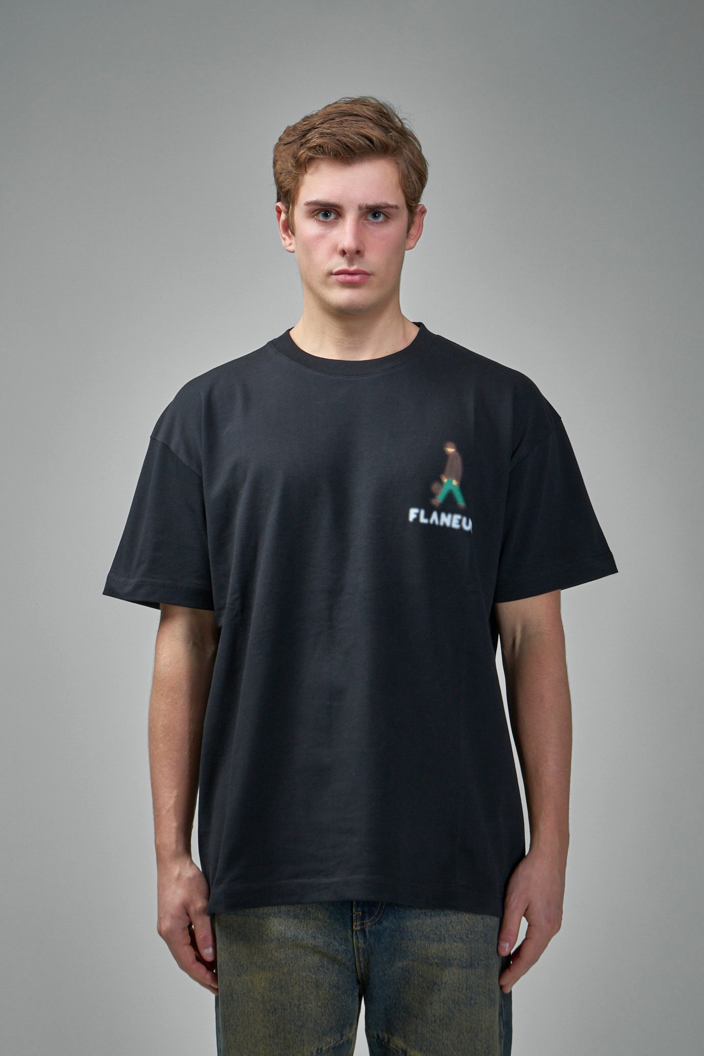 Verschwommenes Kinderwagen-T-Shirt