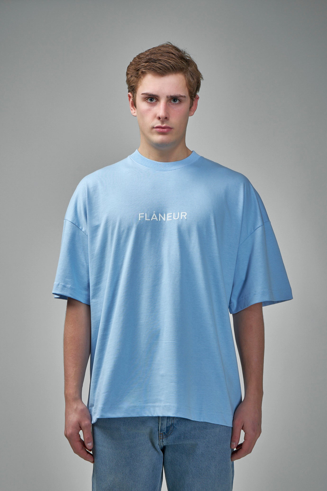 T-Shirt mit Box-Logo