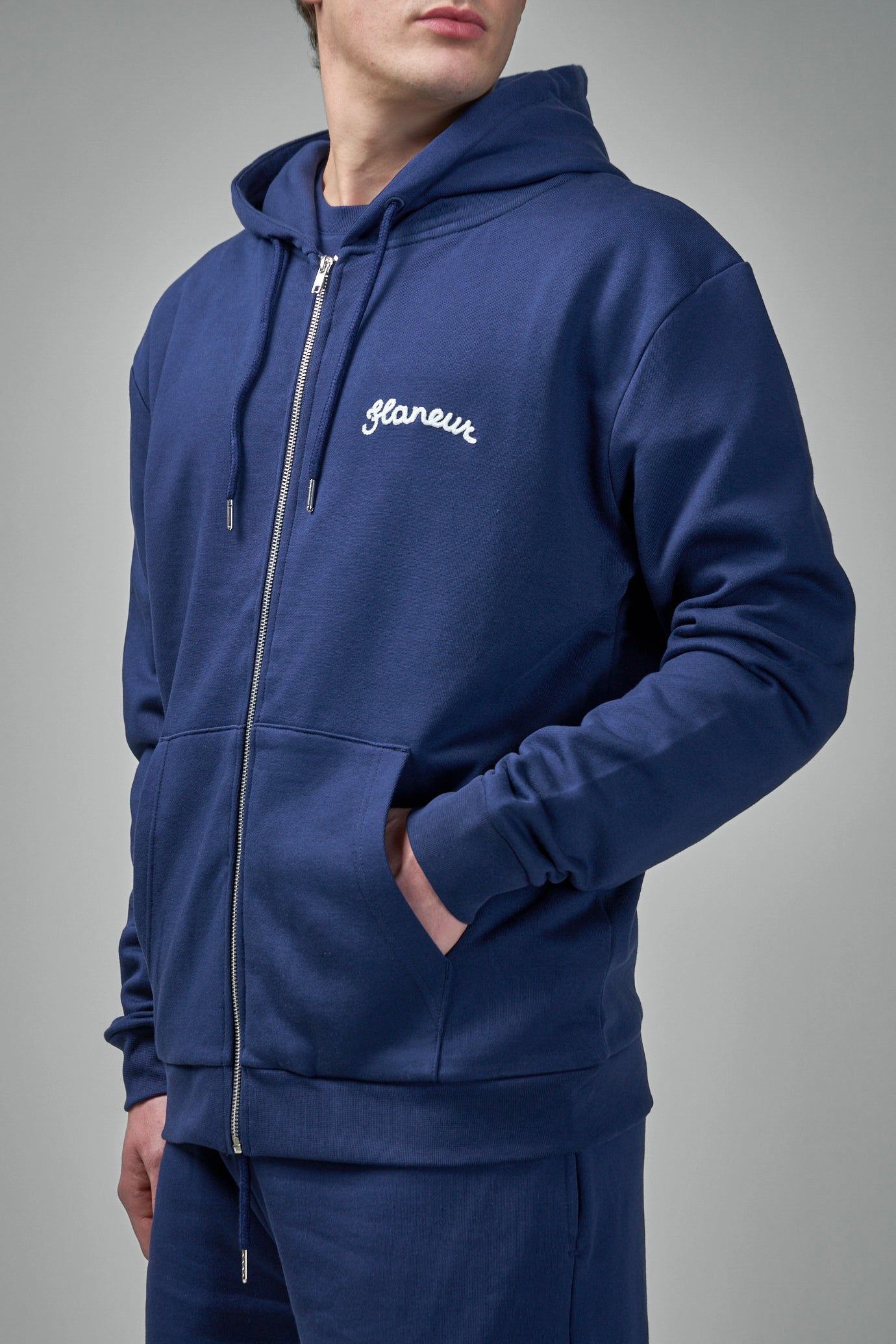 Signature-Kapuzenpullover mit Reißverschluss